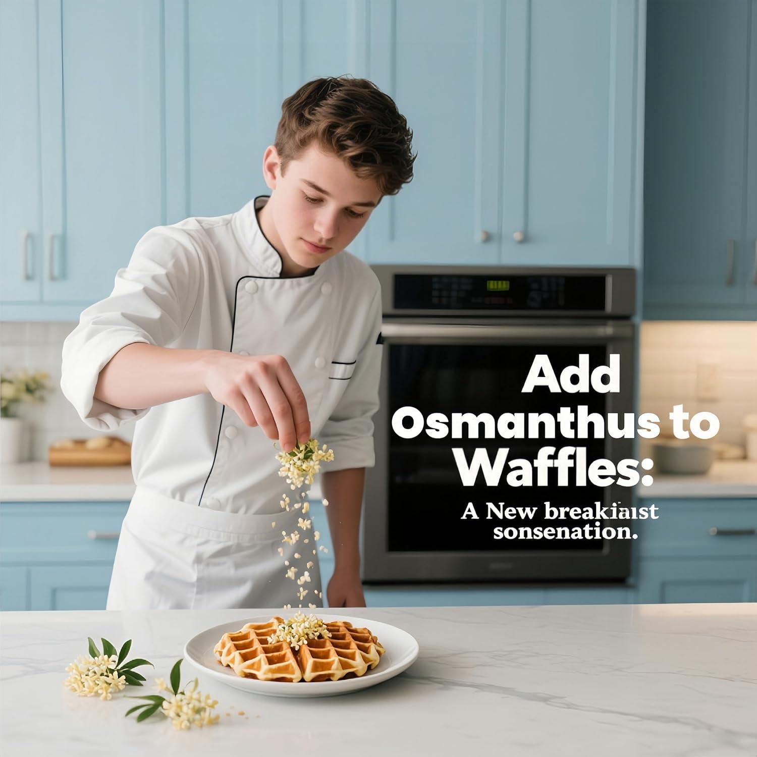 Flores Secas de Osmanthus Premium - 34 g para Té e Infusiones