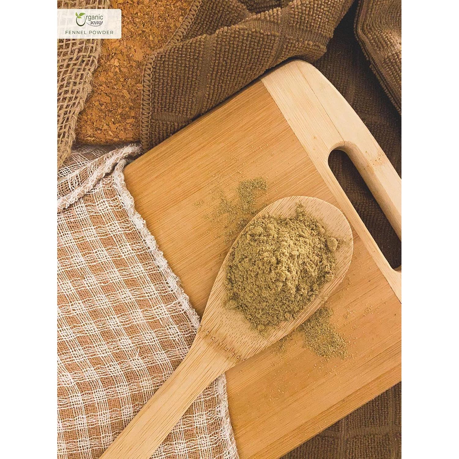 Polvo de Semilla de Hinojo Orgánico 0.45 kg - Organic Way