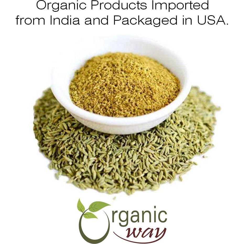 Polvo de Semilla de Hinojo Orgánico 0.45 kg - Organic Way