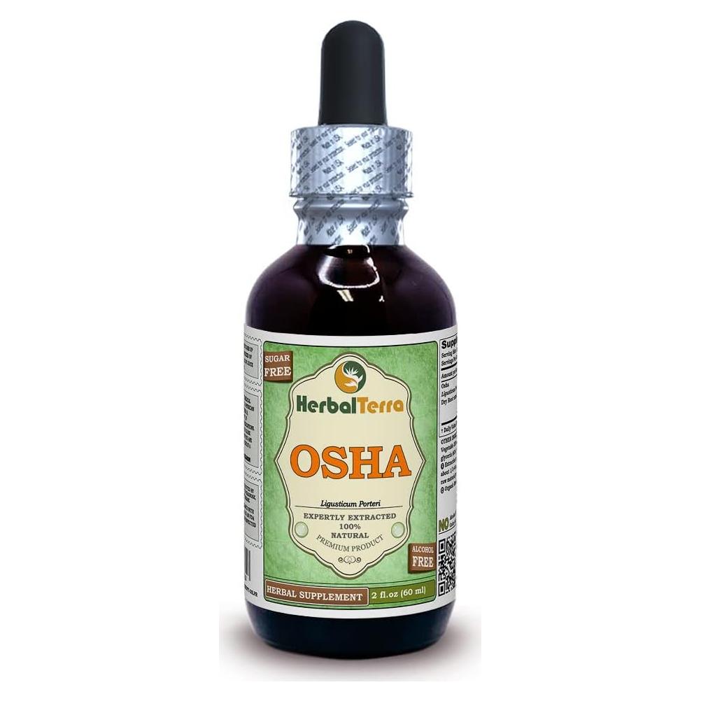 Extracto Líquido de Osha Sin Alcohol Herbal Terra 60 ml