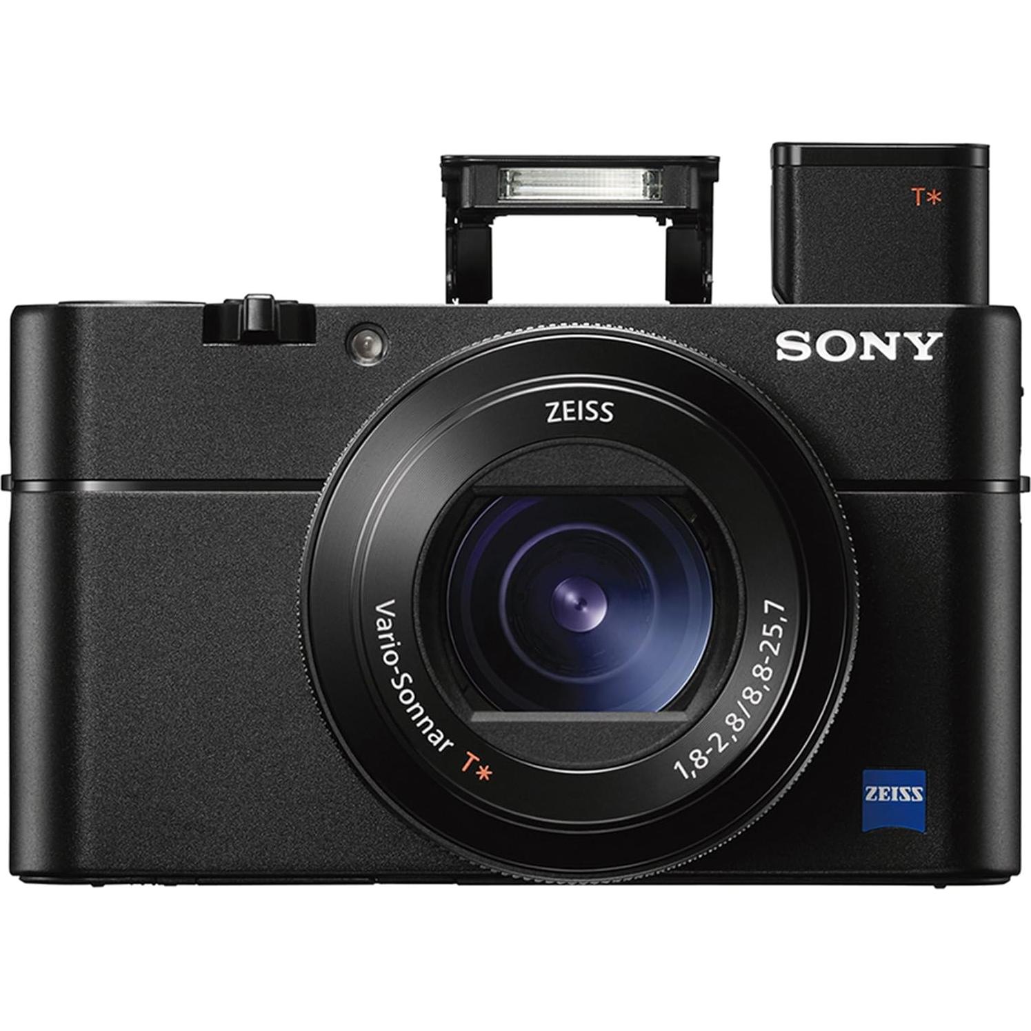 Sony Cyber-shot DSC-RX100 V 20.1 MP Digital Still Camera with 3in OLED, flip screen, WiFi, and 1? sensor (Renewed)