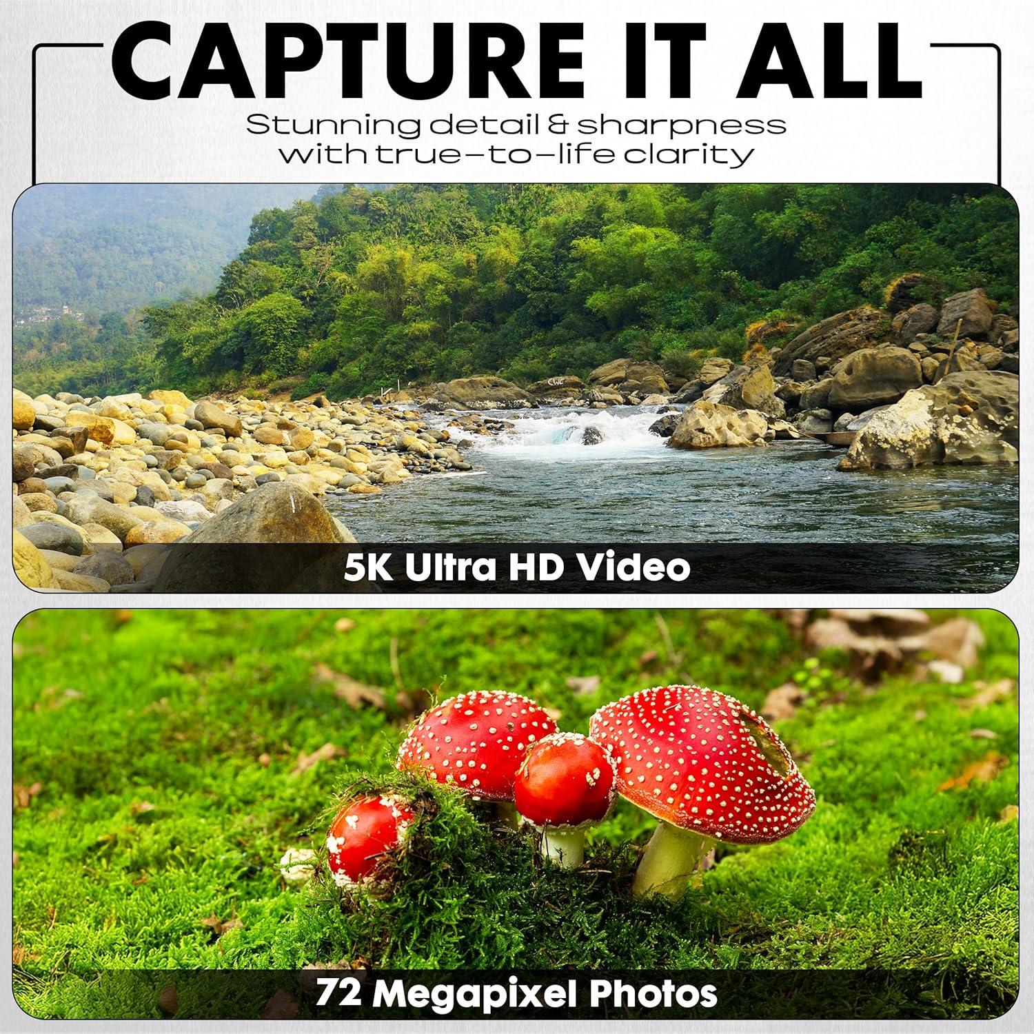 Cámara Minolta 72MP Zoom Óptico 10x Negra MNF10Z-BK