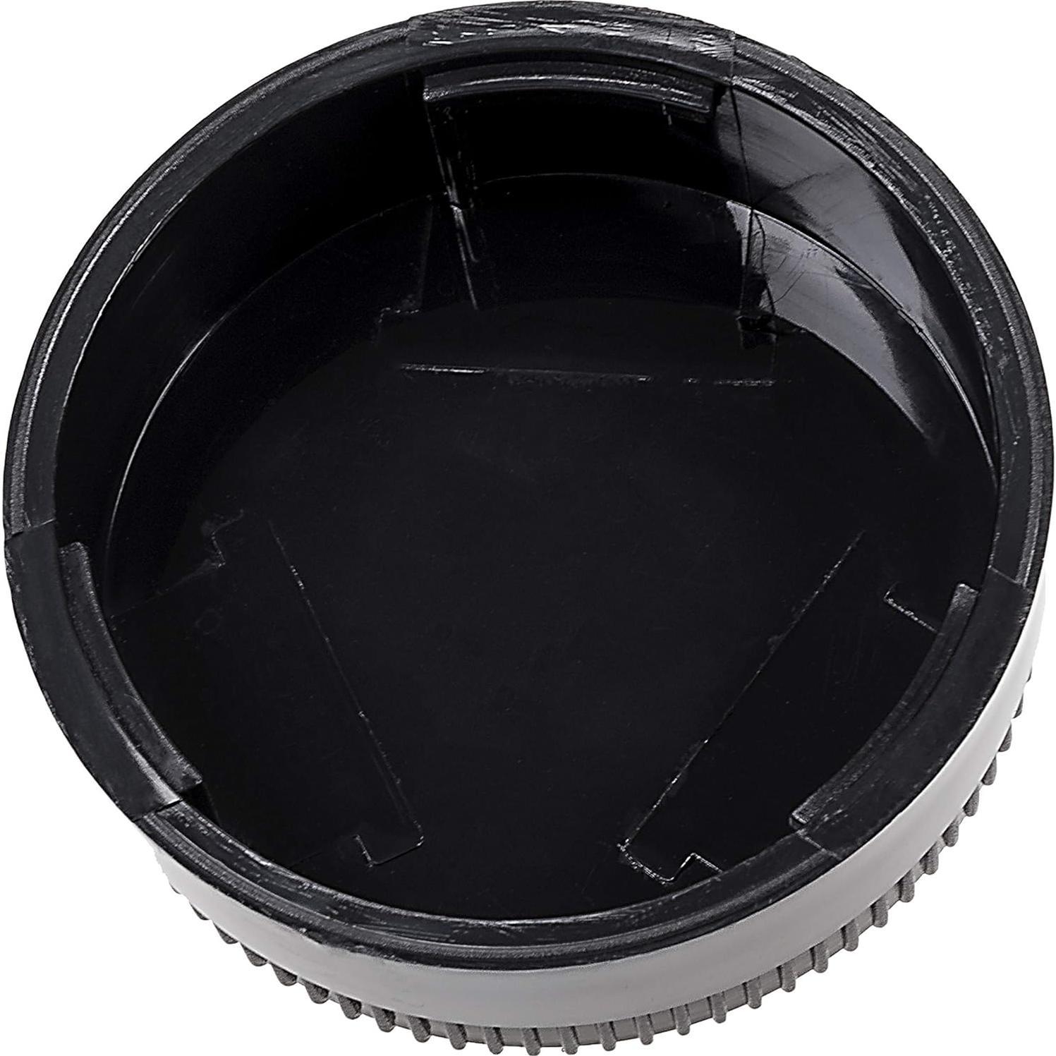 Tapa de lente trasera Fotodiox para Nikon F - Negra