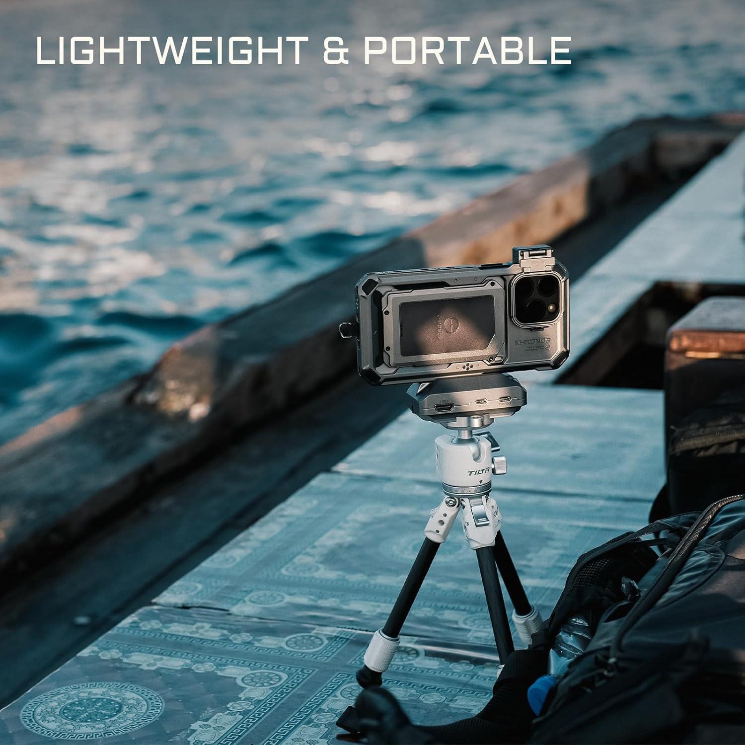 Trípode de Mesa Tilta BT03E Fibra de Carbono 1 Etapa 3kg