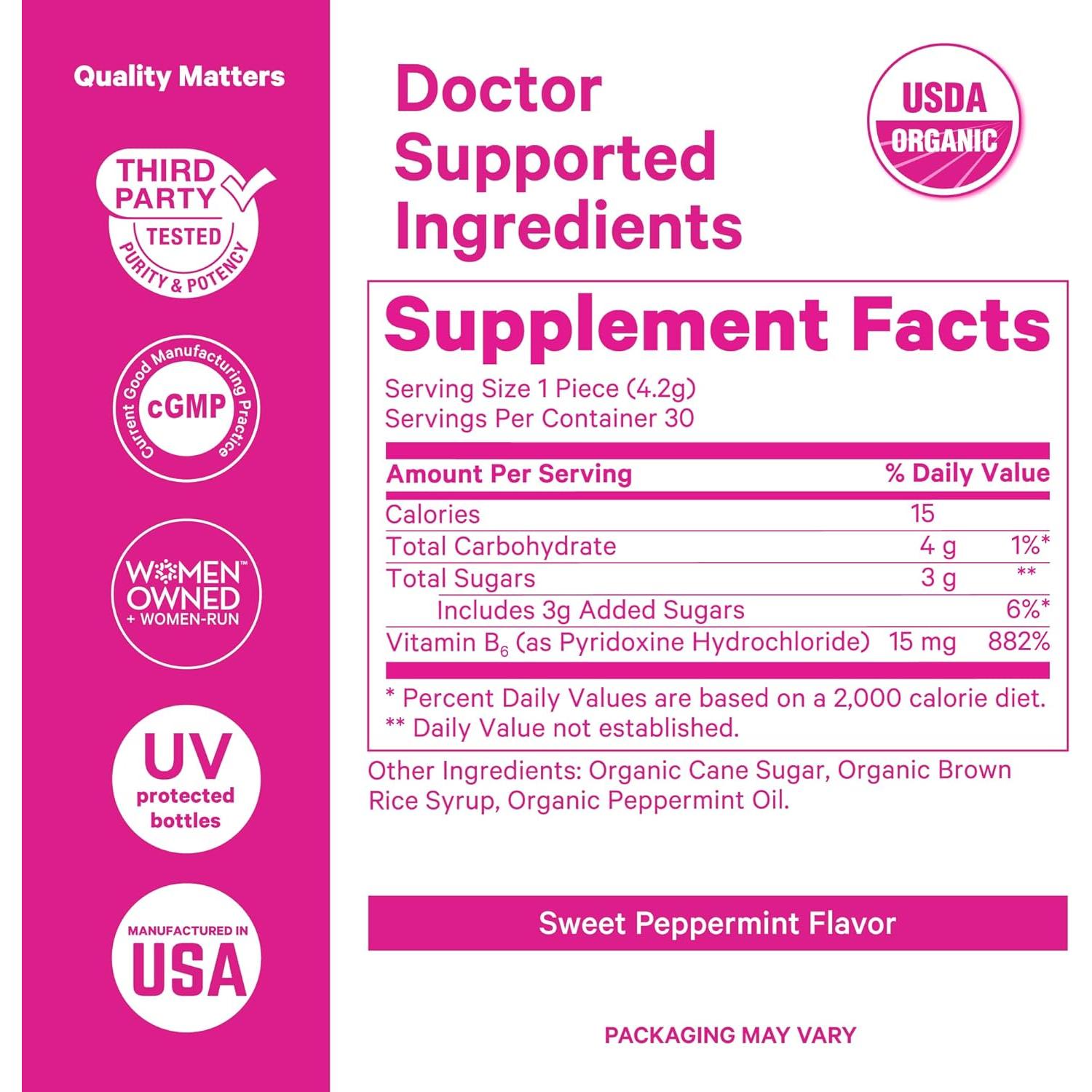 Suplemento de Magnesio Glicinato Pink Stork 60 Cápsulas