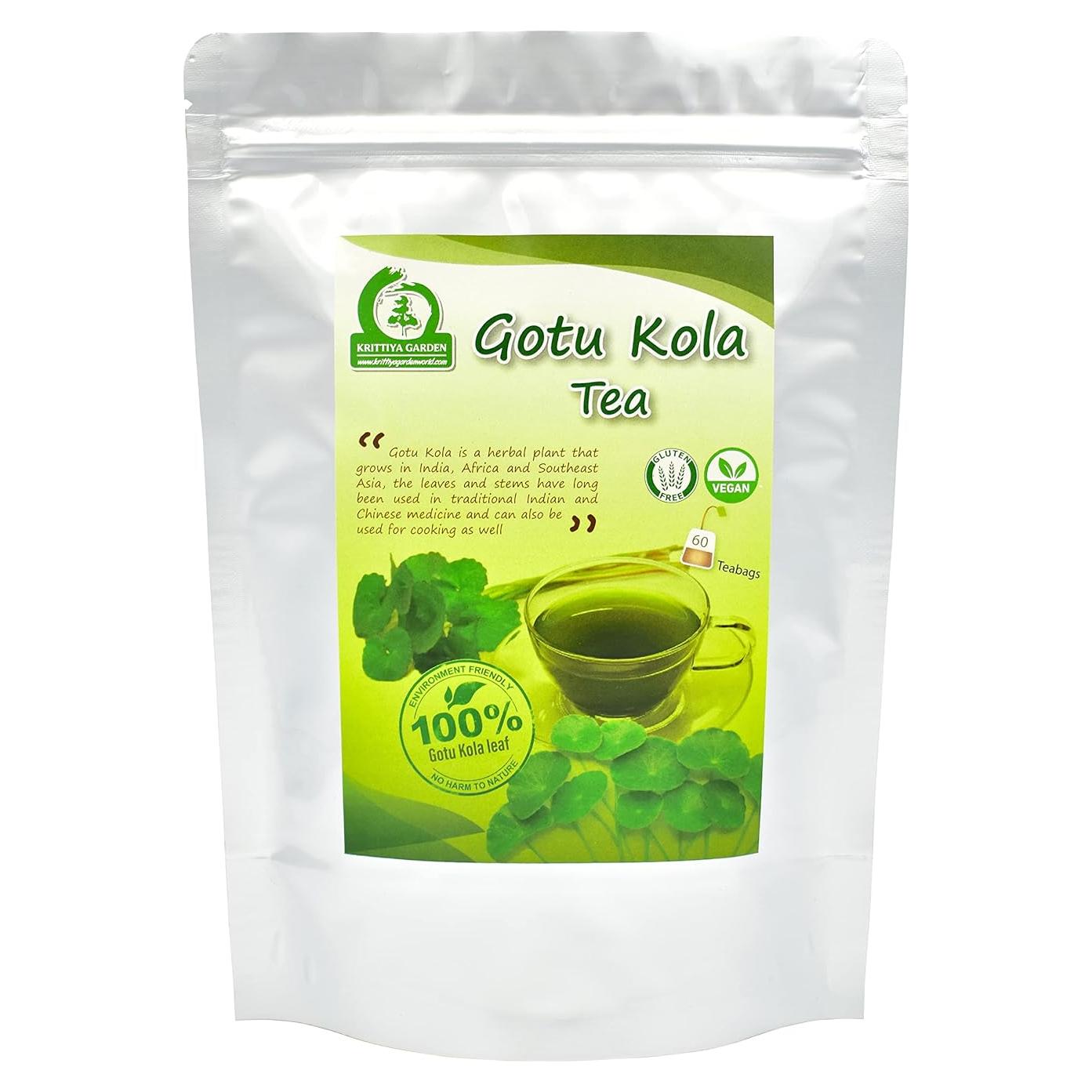 Té de Gotu Kola Krittiya Garden 60 Bolsitas 1.5g