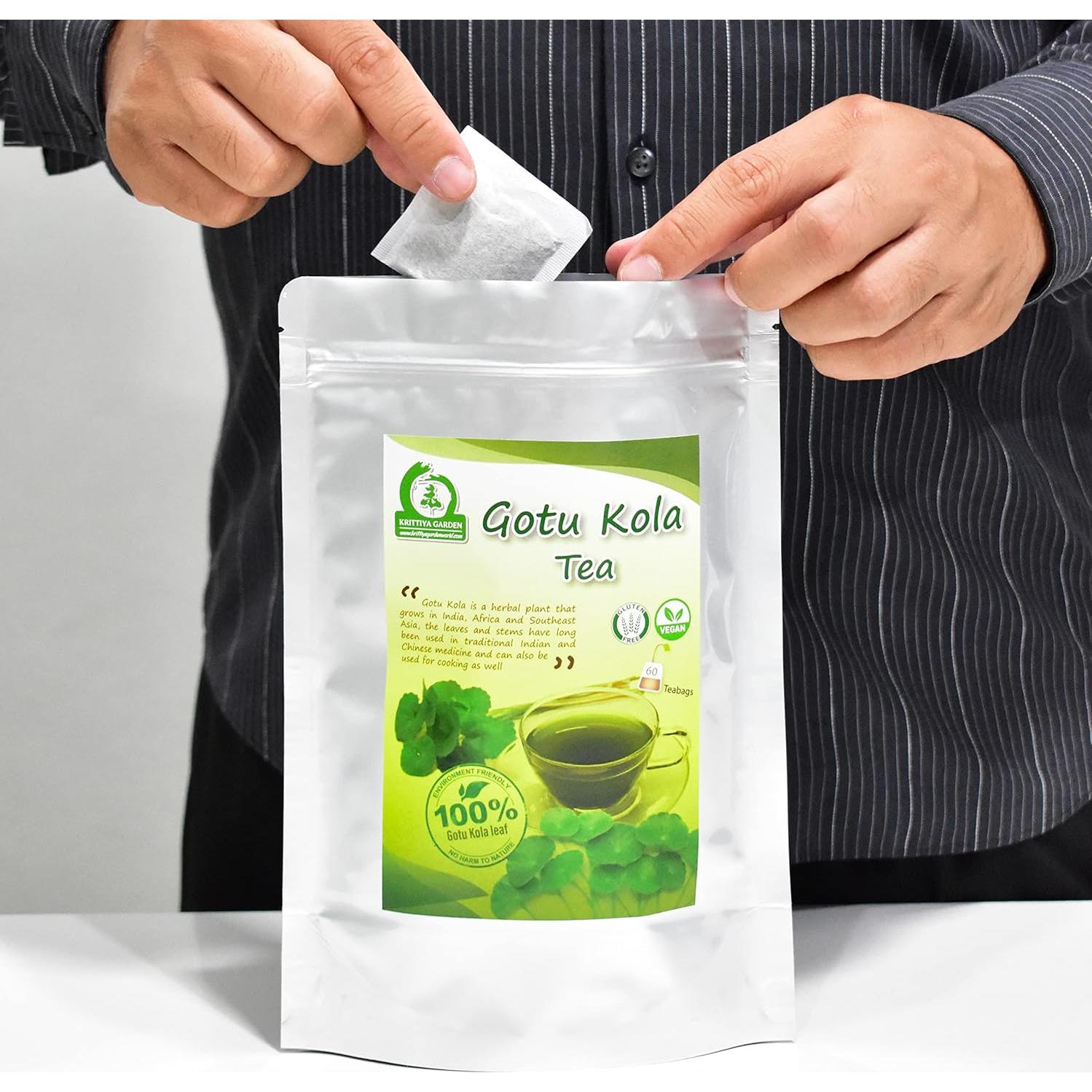 Té de Gotu Kola Krittiya Garden 60 Bolsitas 1.5g
