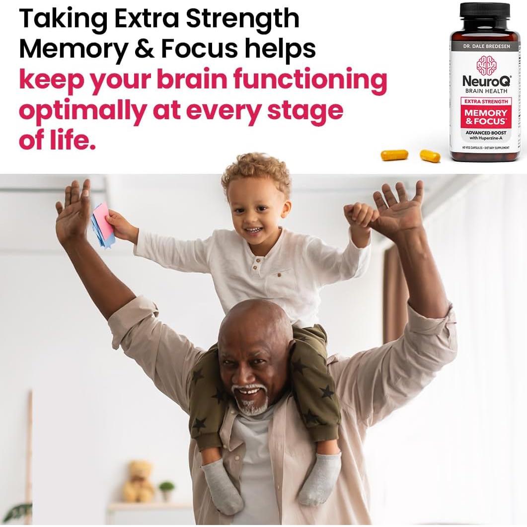 LifeSeasons Memoria y Enfoque Extra Fuerte - 120 Cápsulas