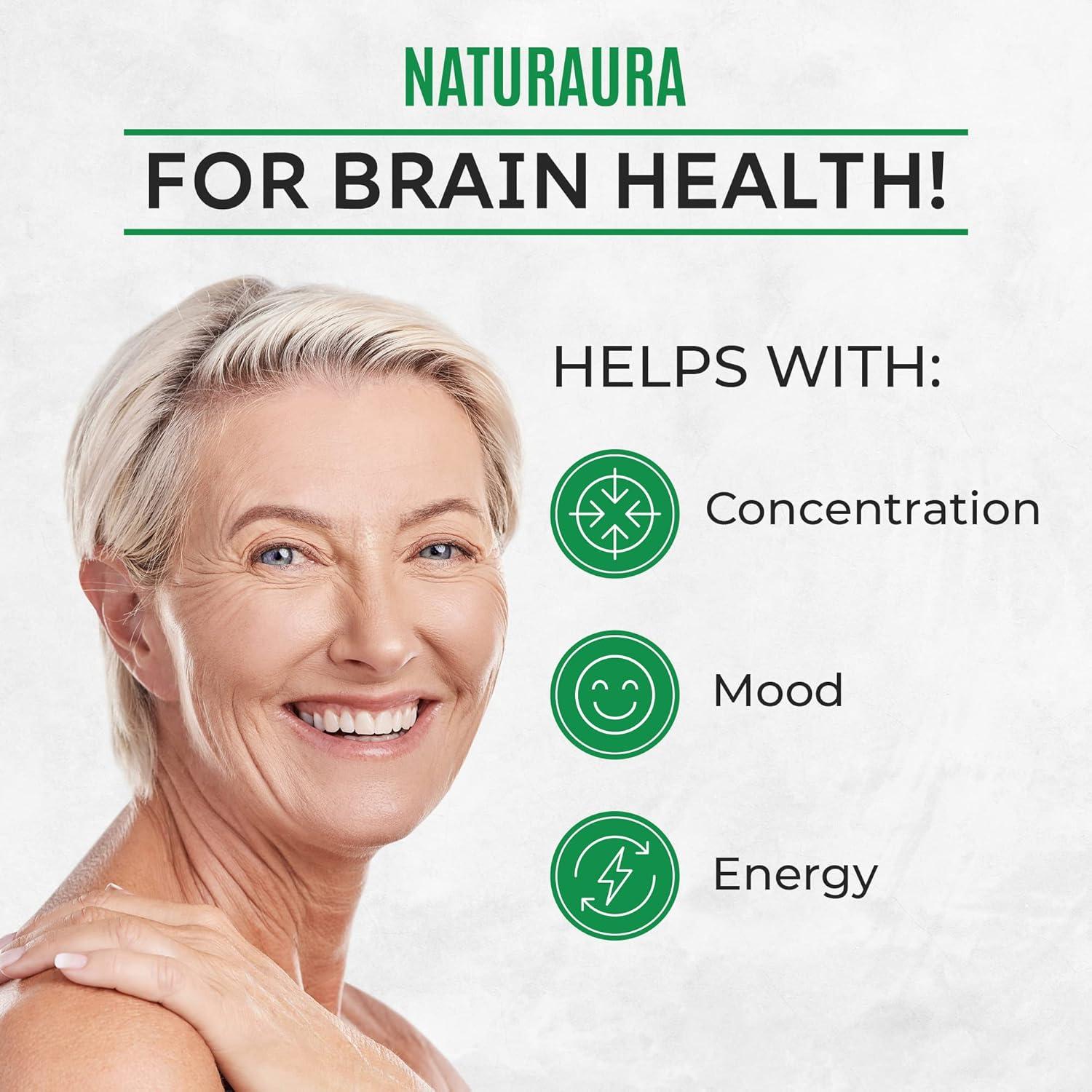 Tintura Orgánica de Gotu Kola Naturaura - 30 Gotas - Apoyo Cognitivo y Memoria