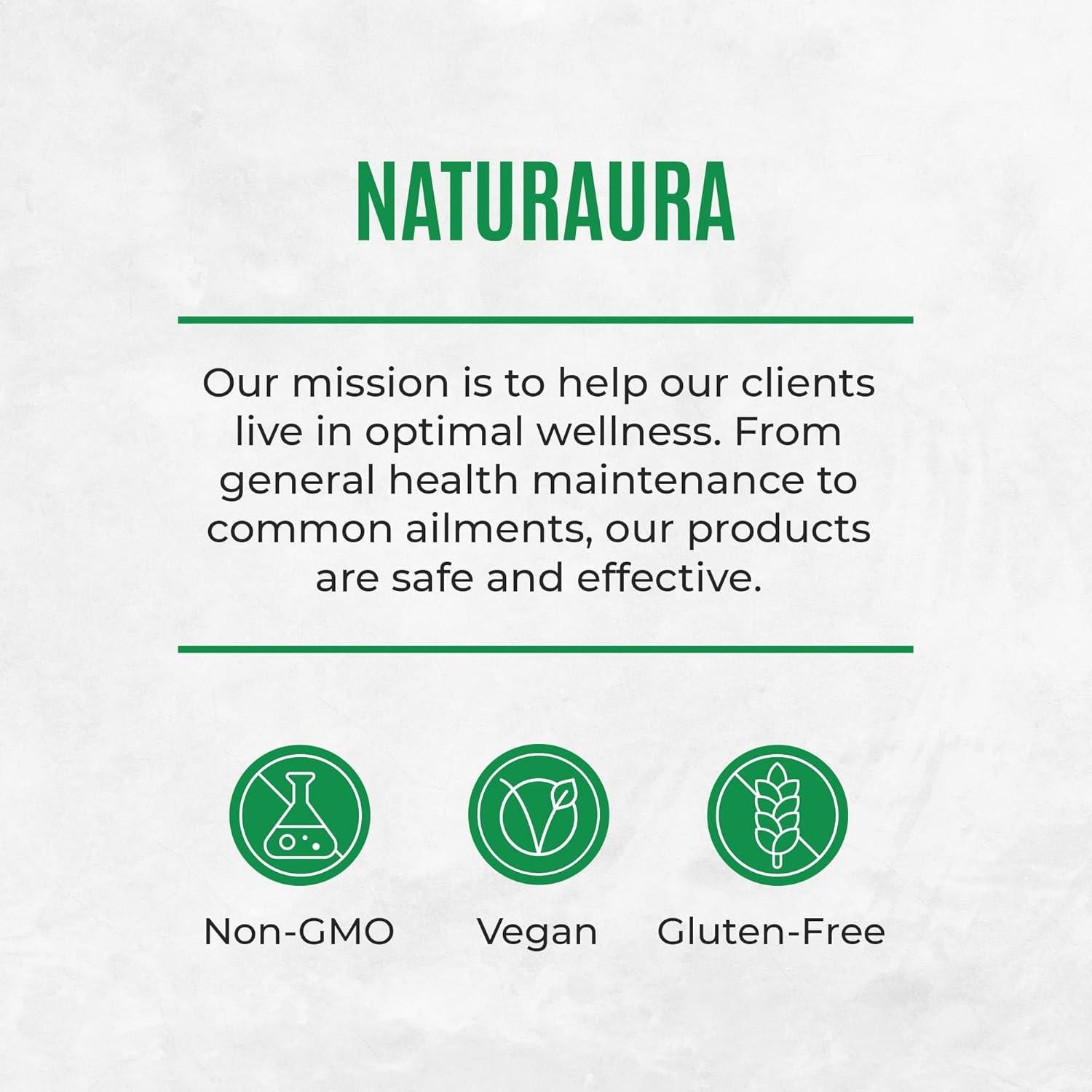 Tintura Orgánica de Gotu Kola Naturaura - 30 Gotas - Apoyo Cognitivo y Memoria