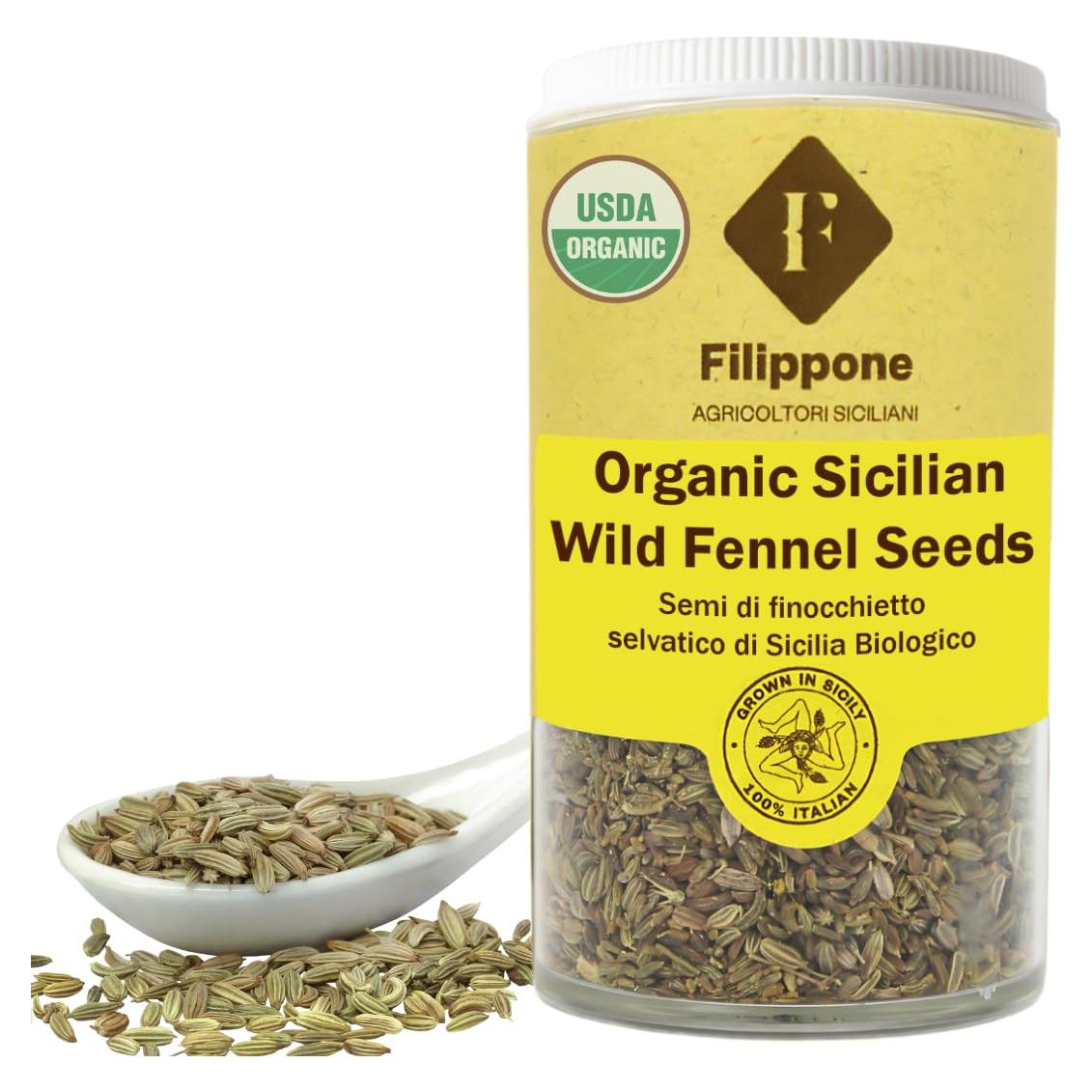 Semilla de Hinojo Orgánico Filippone 30 g - Anís Dulce Siciliano