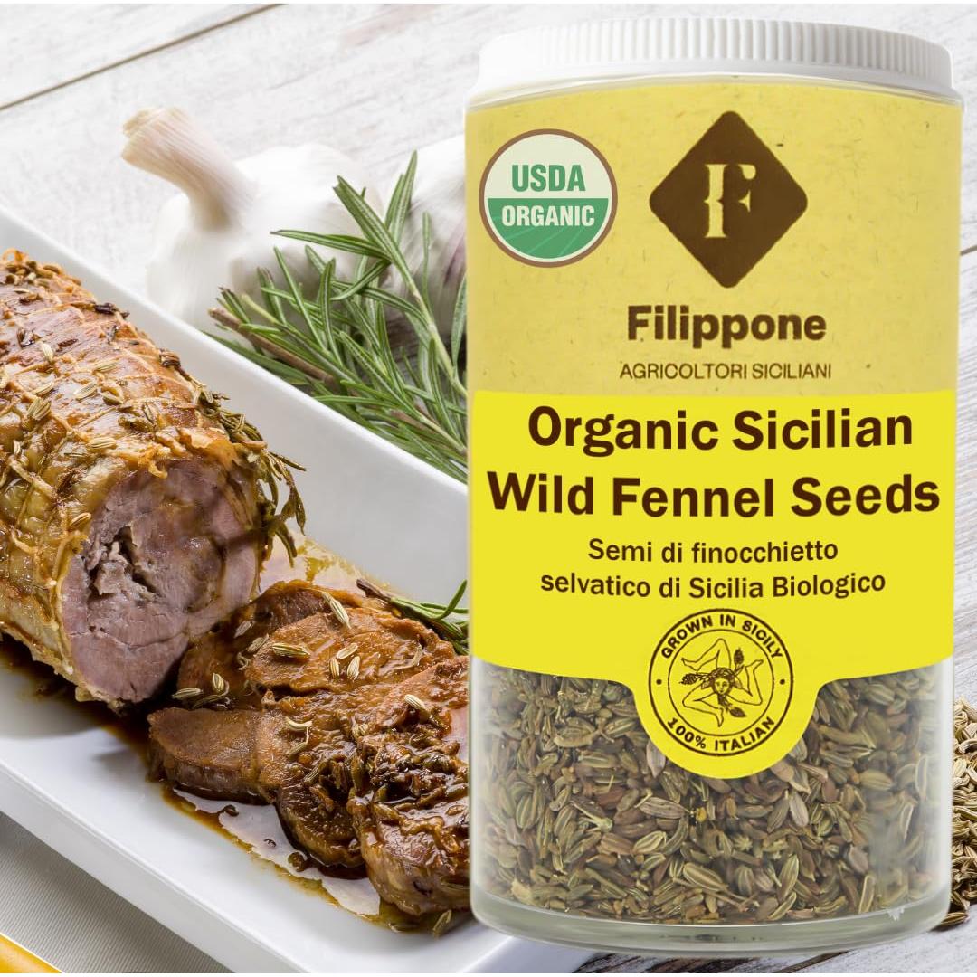 Semilla de Hinojo Orgánico Filippone 30 g - Anís Dulce Siciliano