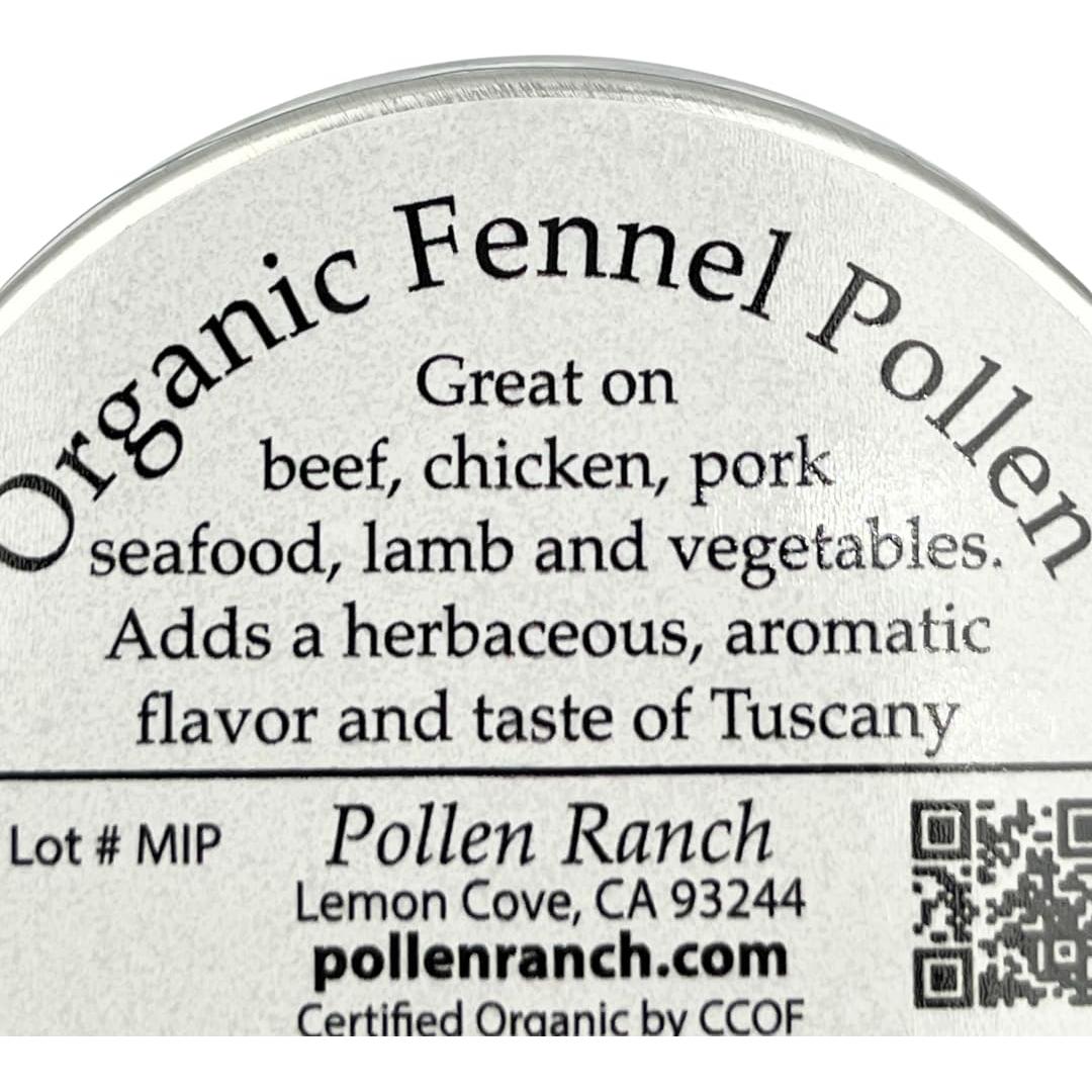 Polen de Hinojo Orgánico Pollen Ranch 14.17 g - Sabor Natural