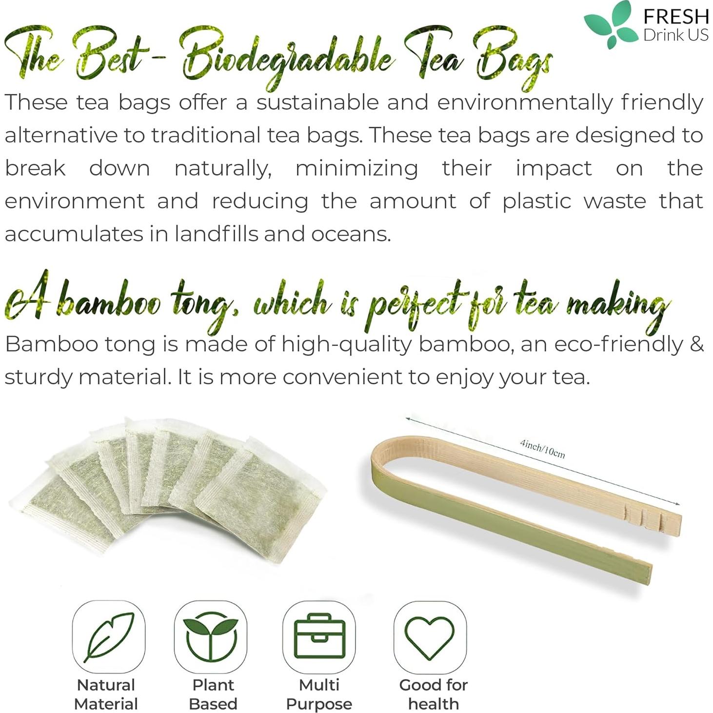 Té de Hinojo FreshDrinkUS 55 Bolsitas 100% Natural Sin Cafeína