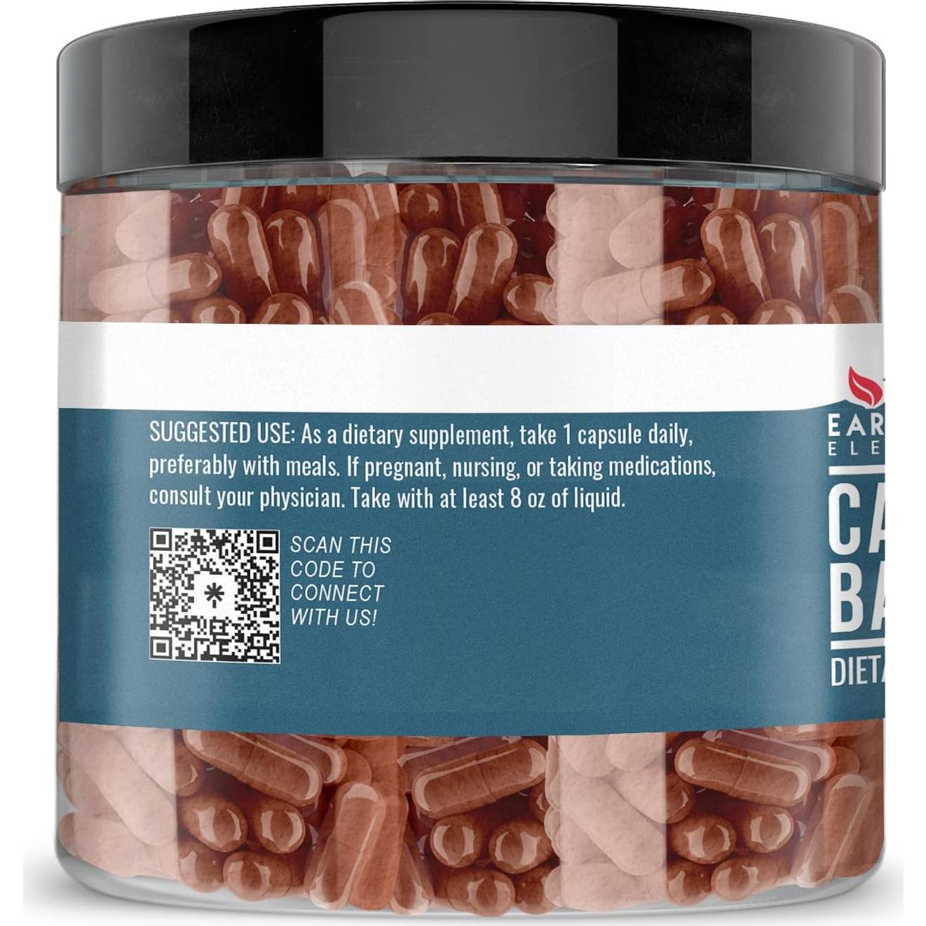 Corteza de Garra de Gato Earthborn Elements 200 Cápsulas Puras