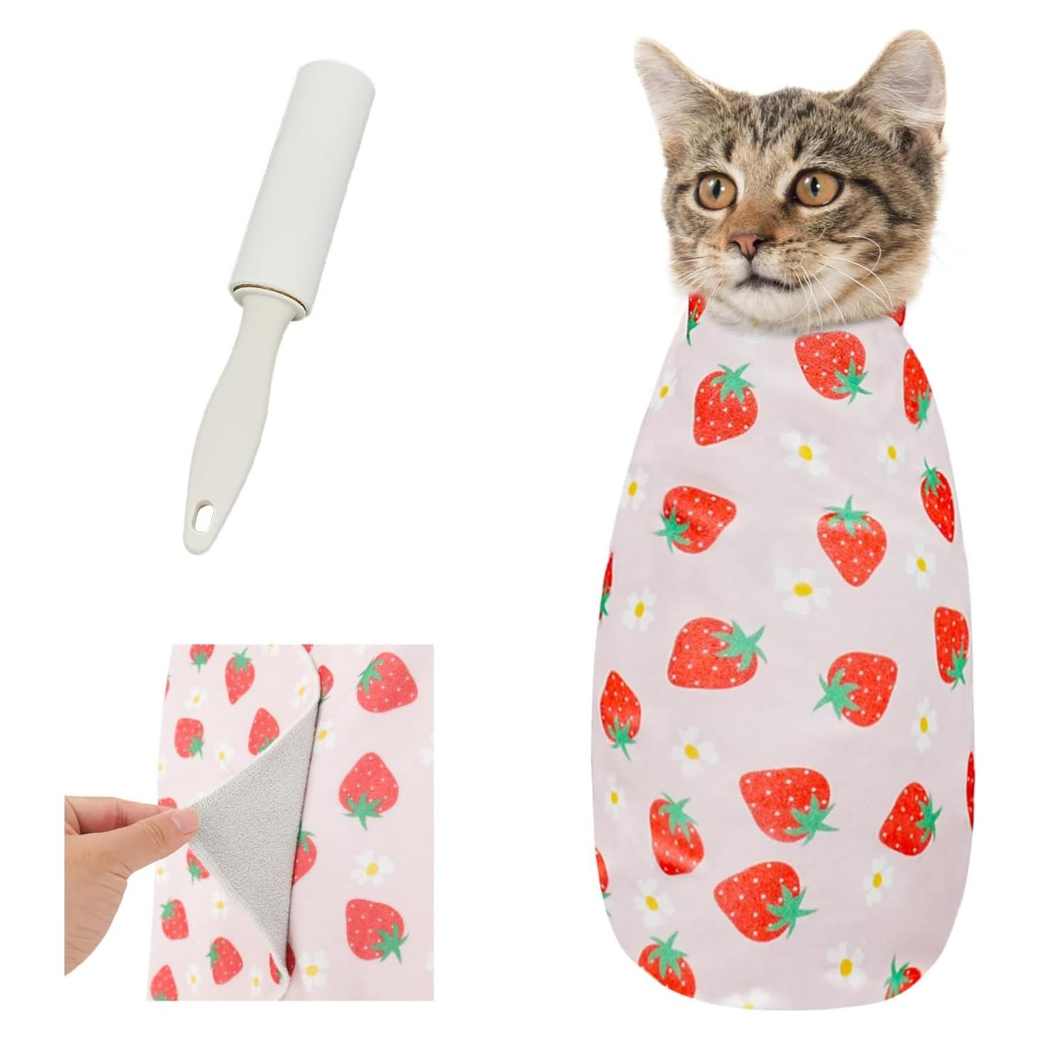 Envoltura Calmante para Gatos Supet - Corte de Uñas y Medicación