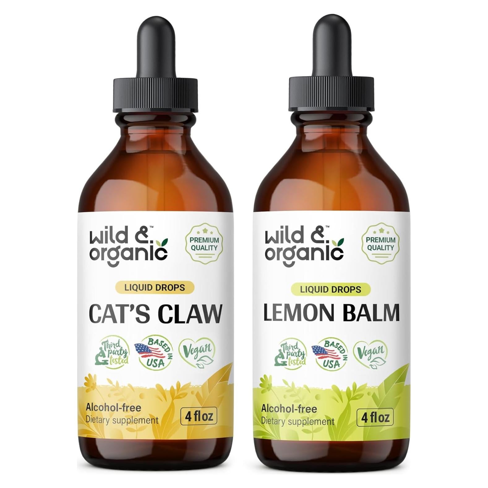 Tintura Orgánica de Garra del Diablo y Melisa 118 ml