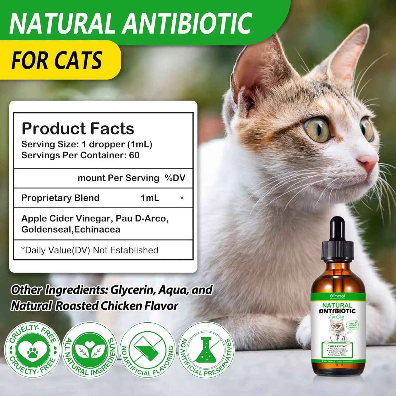 Antibiótico Natural para Gatos Zenpaws - 28g - Alivio Picazón