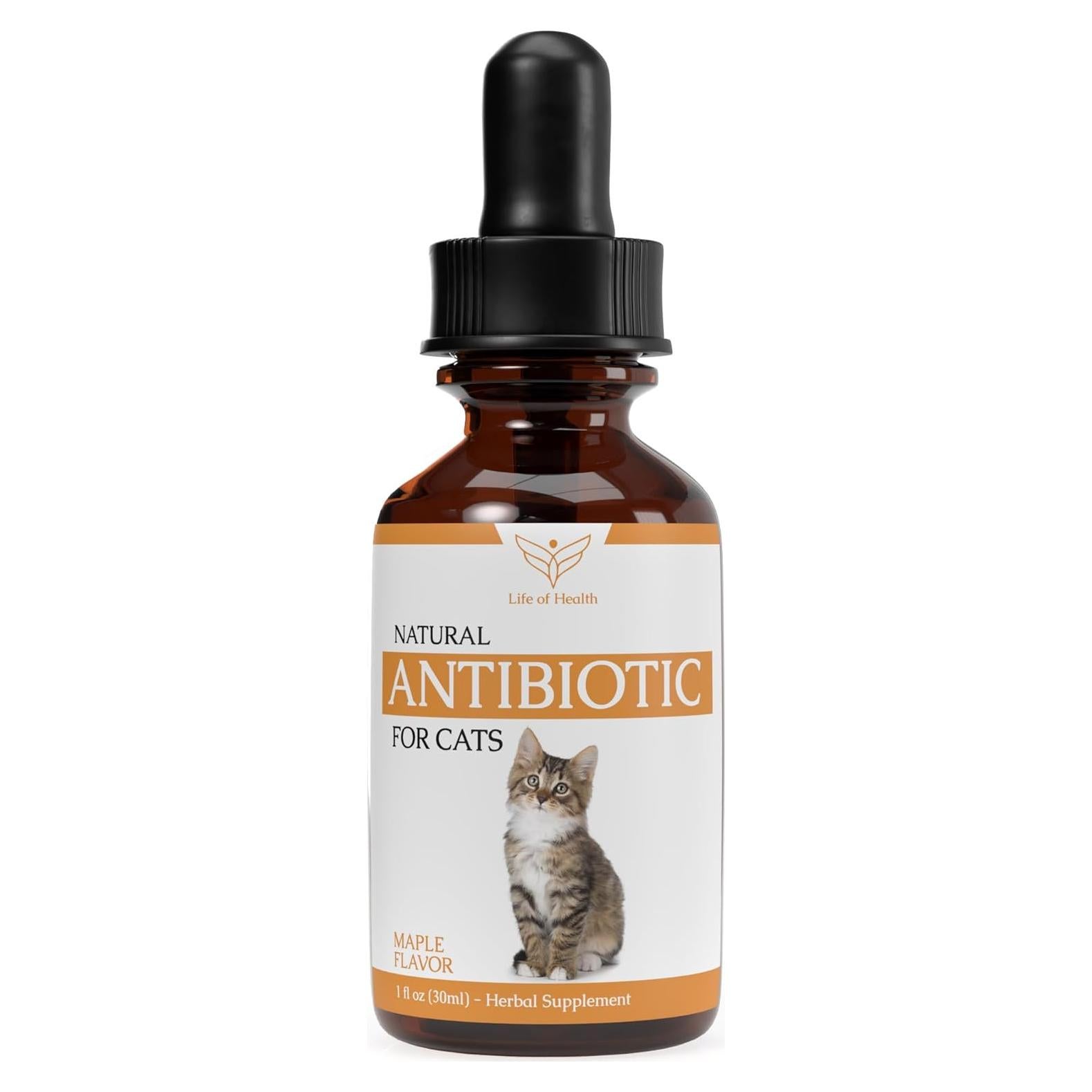 Antibióticos Naturales para Gatos Vida de Salud - 2 Unidades