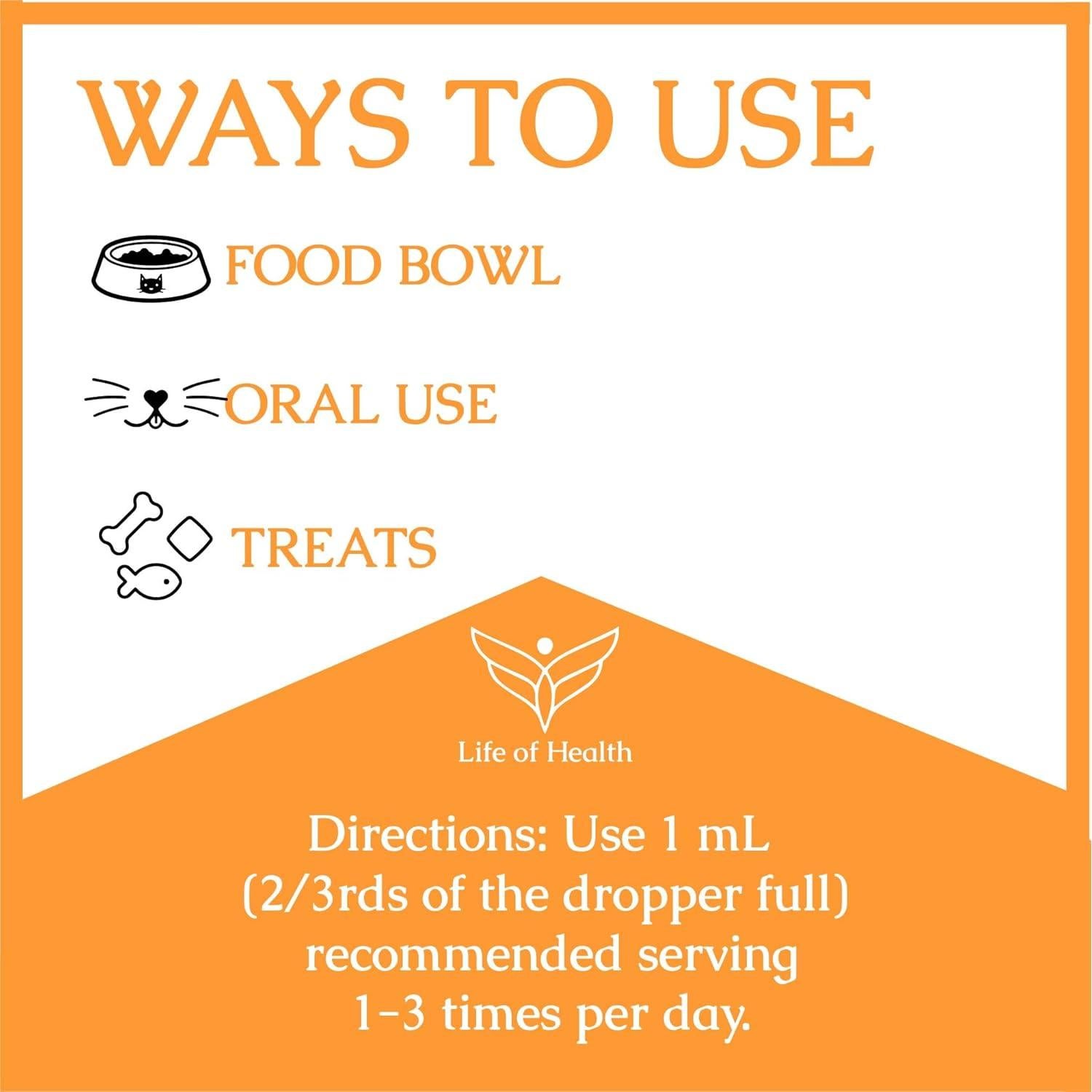 Antibióticos Naturales para Gatos Vida de Salud - 2 Unidades