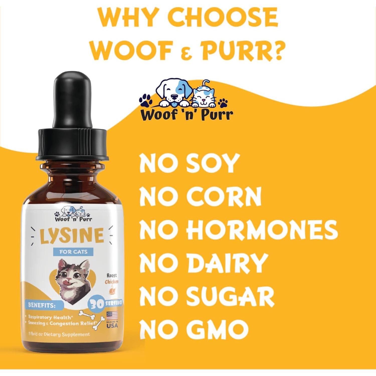 L-Lisina líquida para gatos Olympus 29.57 ml - Alivio respiratorio