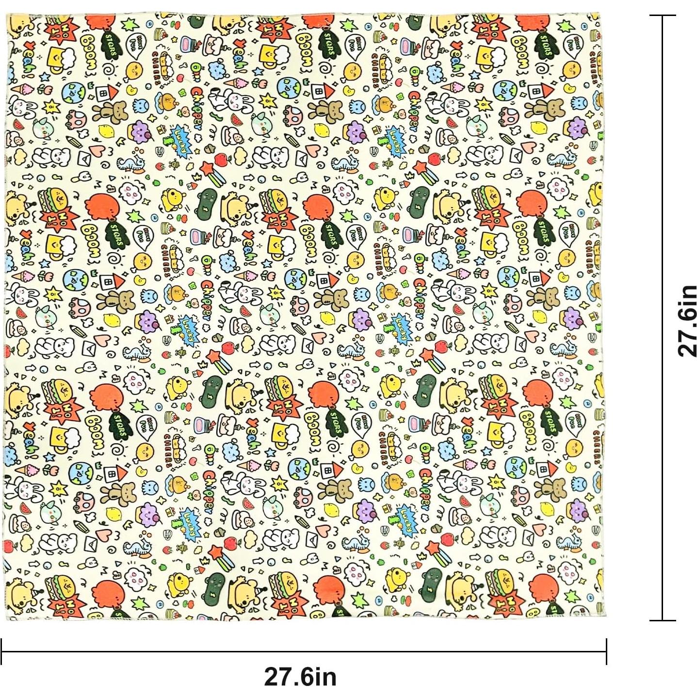 Envoltura de Aseo para Gatos Aeloer con Cortador de Uñas 70x70 cm