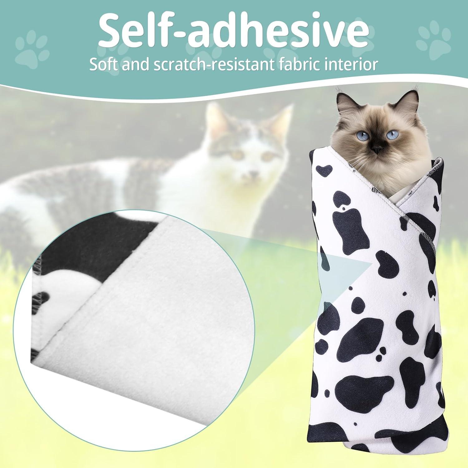 Envoltura Acicalamiento Gatos Gosknor 55x55cm Anti-Mordedura