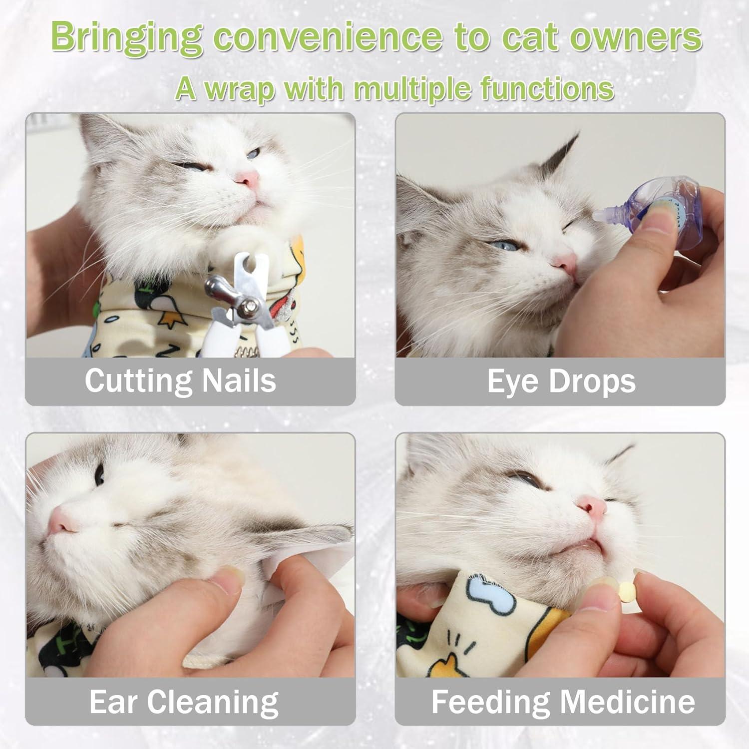 Envoltura para Gatos Drilidoy XL Autoadhesiva para Cortar Uñas