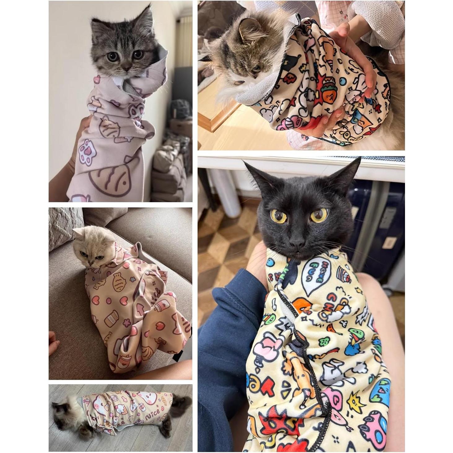 Envoltura Calmante para Gatos Miertou 76x76 cm Autoadherente