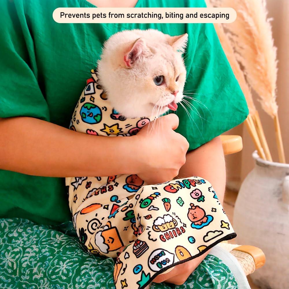 Envoltura Calmante para Gatos Miertou 76x76 cm Autoadherente