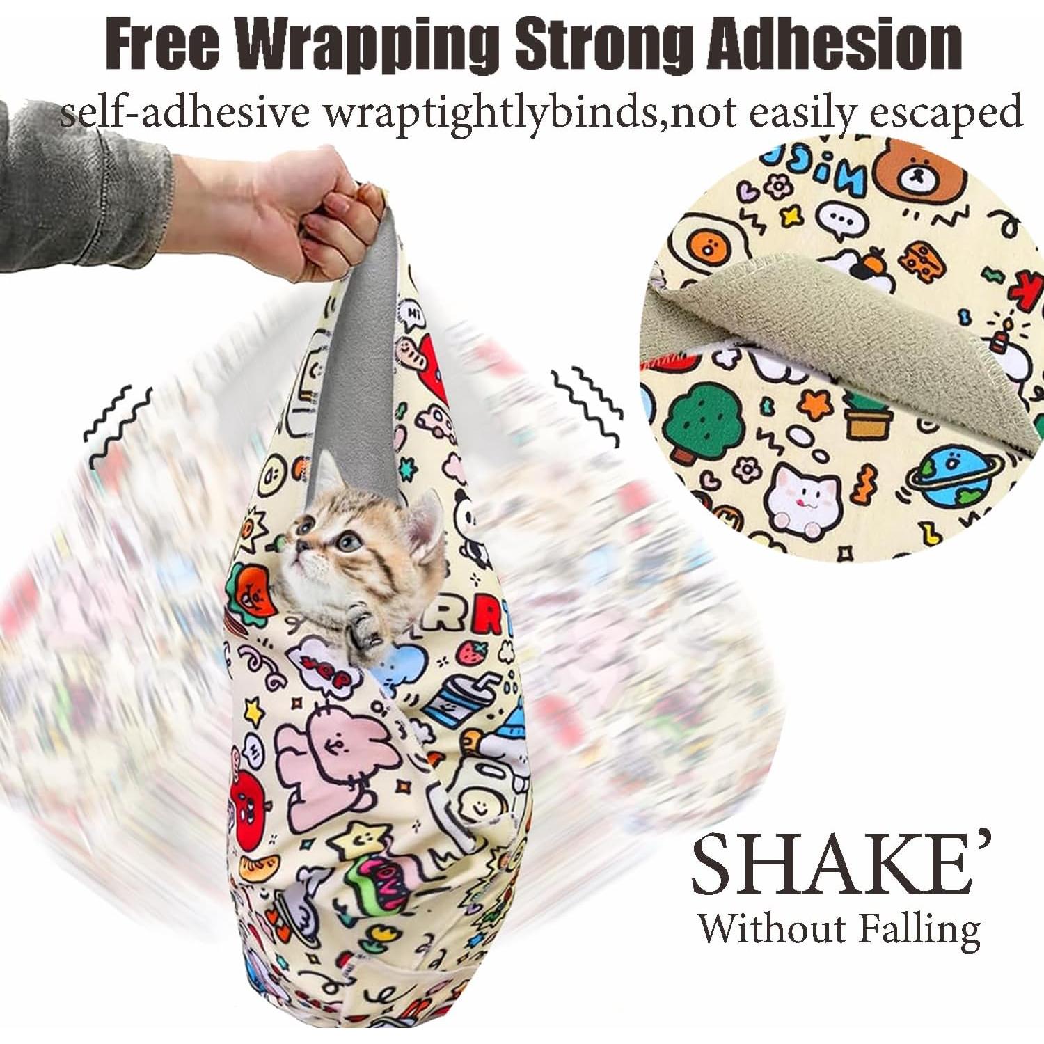 Envoltura para Acicalamiento de Gatos NEOAURR 70x70cm