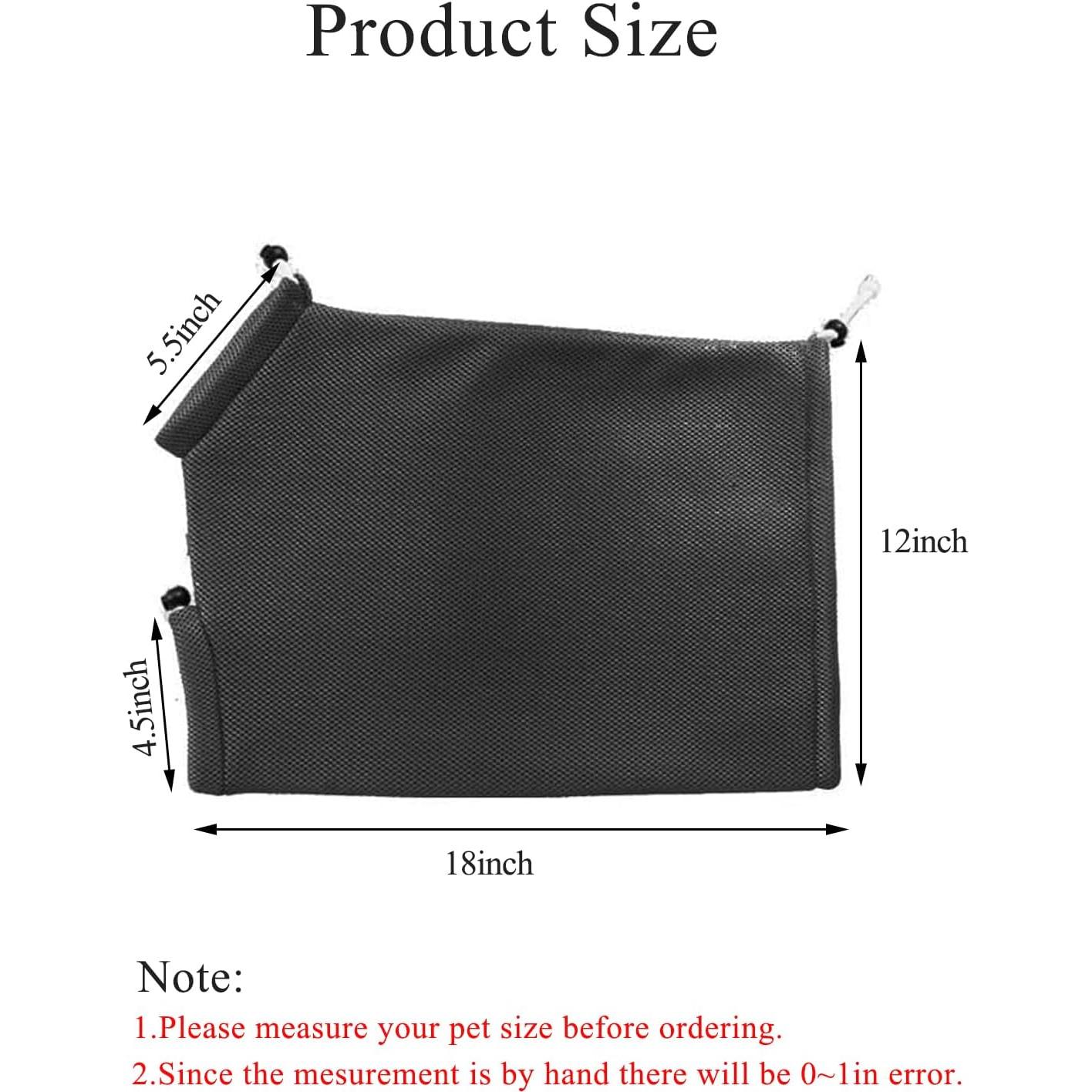 Bolsa de Baño para Gatos ASOCEA Ajustable Malla Transpirable