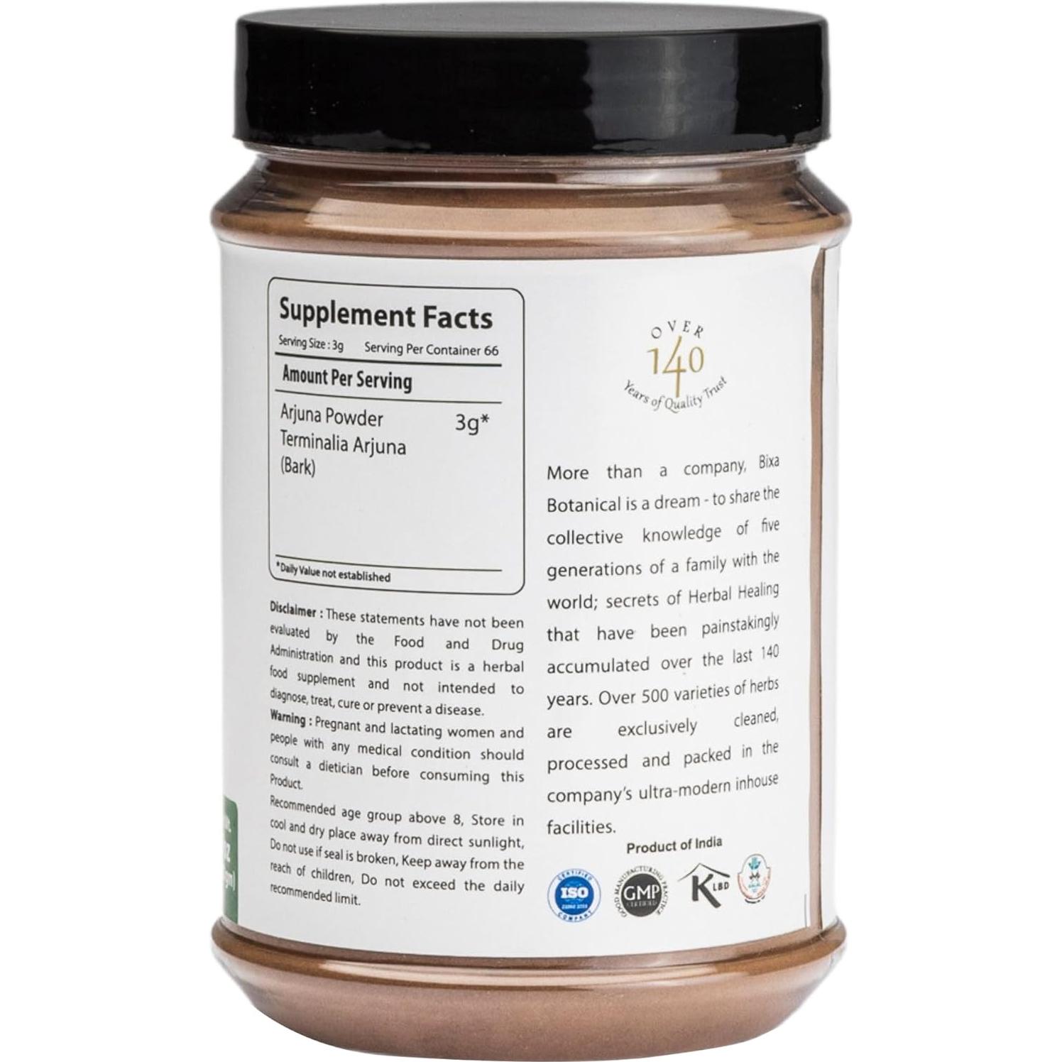 Polvo de Arjuna 200g - Suplemento Herbal para el Corazón