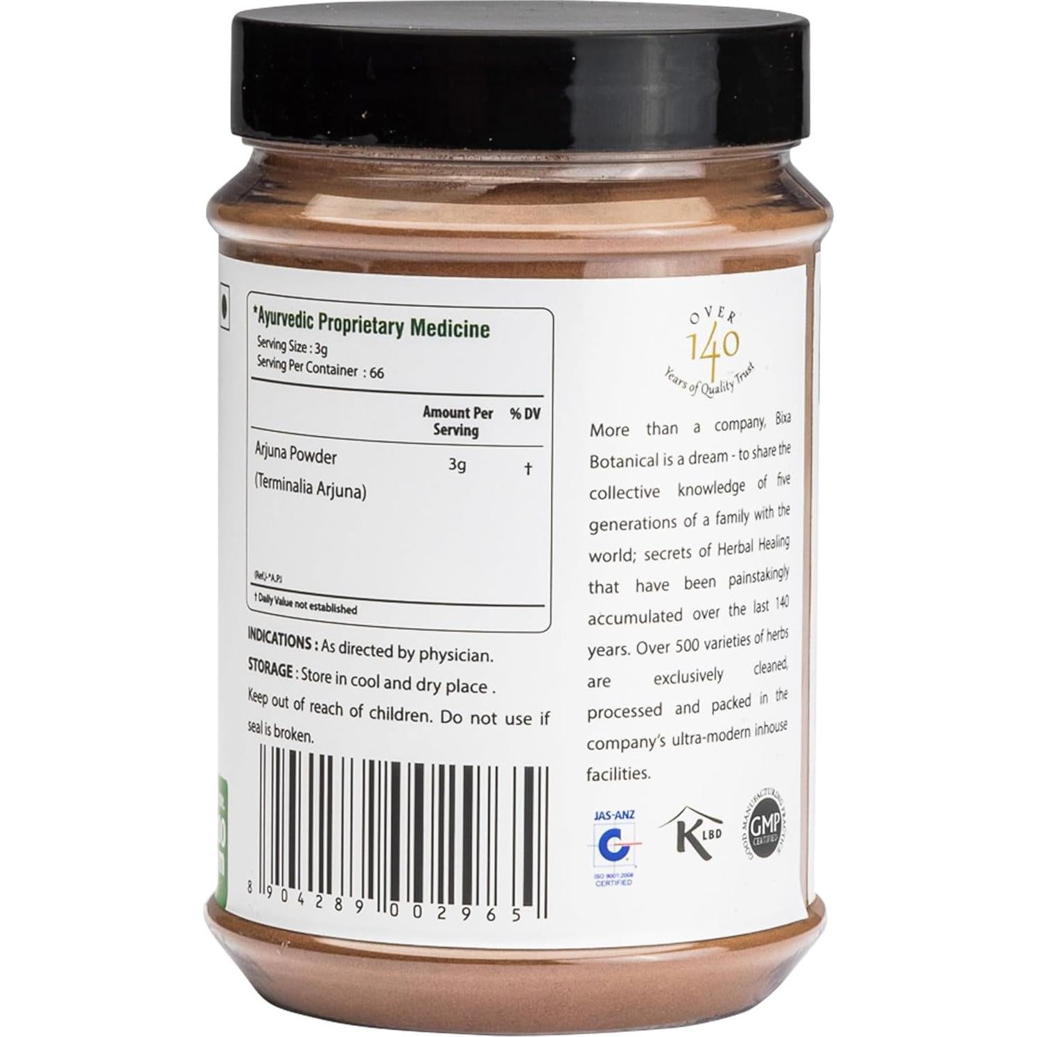 Polvo de Arjuna 200g - Suplemento Herbal para el Corazón