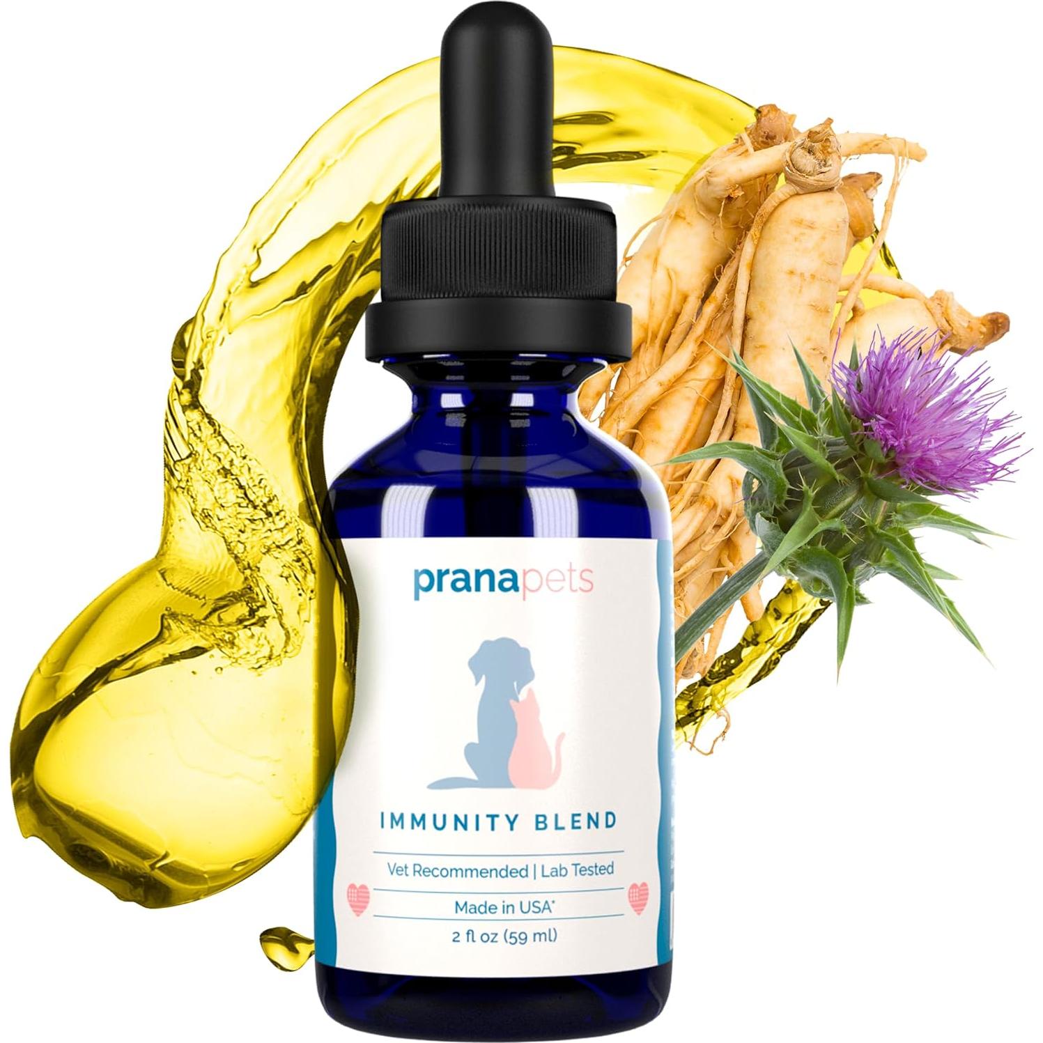 Suplemento Líquido Prana Pets Immunity Blend 56.7g para Perros y Gatos