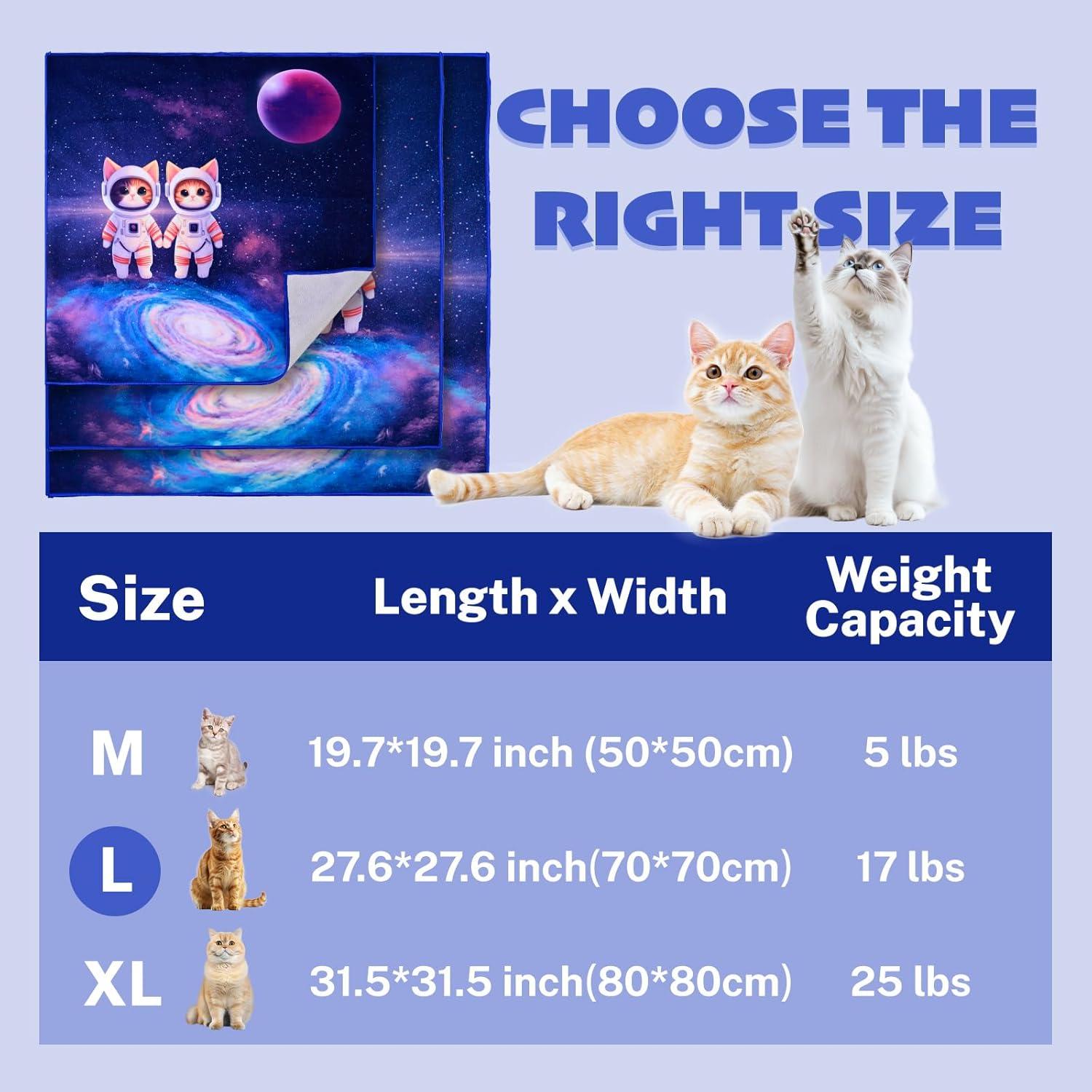 Envoltura para Acicalar Gatos Hollima 70x70 cm Autoadhesiva