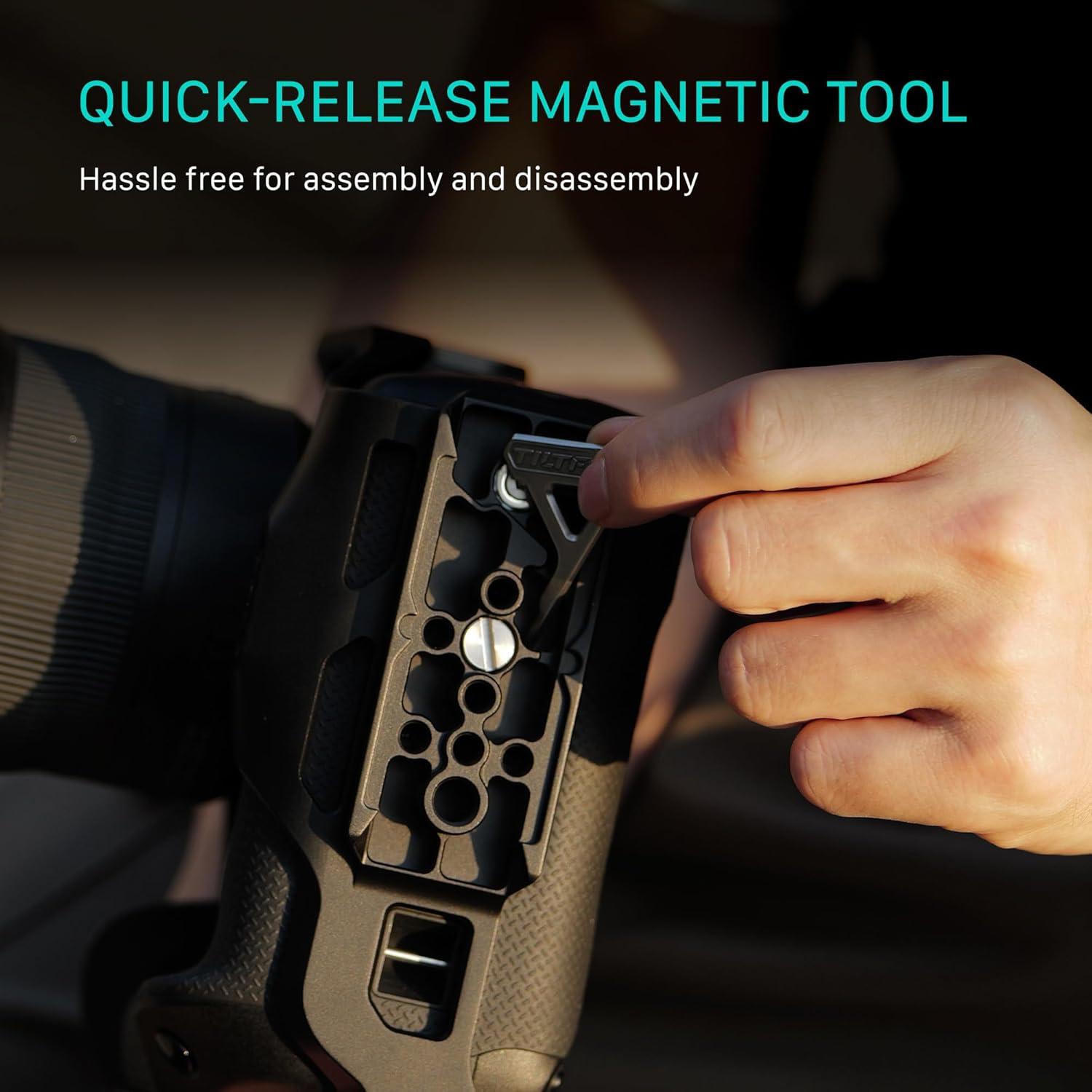 Kit de Base para Jaula de Cámara Tilta TA-T78-A-B para Canon R1