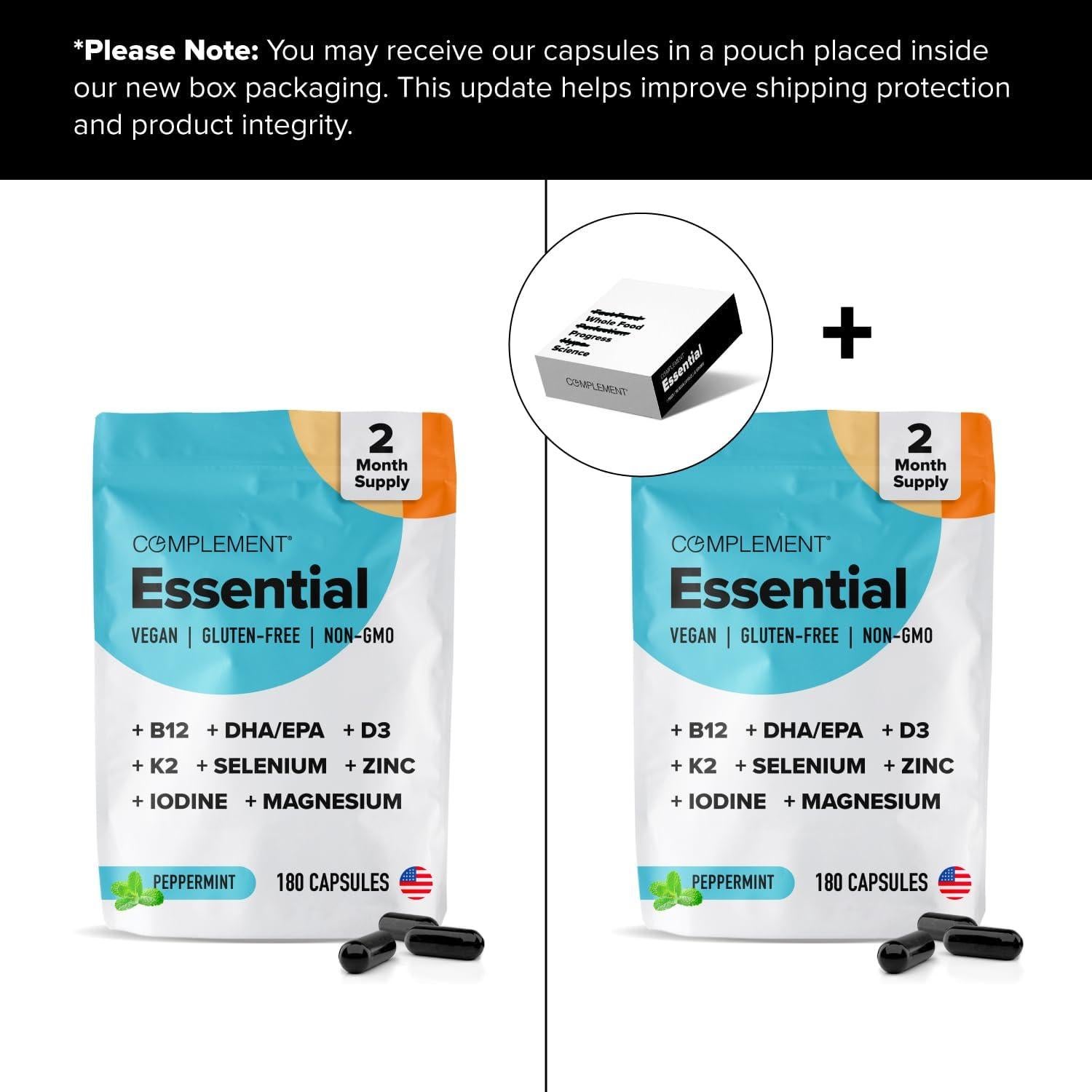 Multivitamínico Vegano Completo Complemento 180 Cápsulas