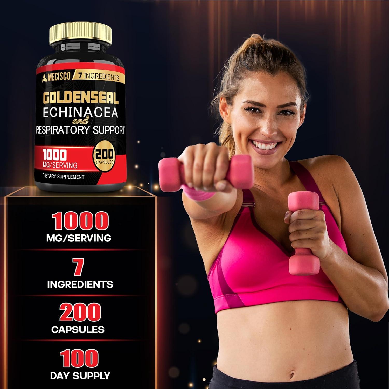 Cápsulas de Sello de Oro Mecisco - 200 Unidades - Inmunidad y Digestión