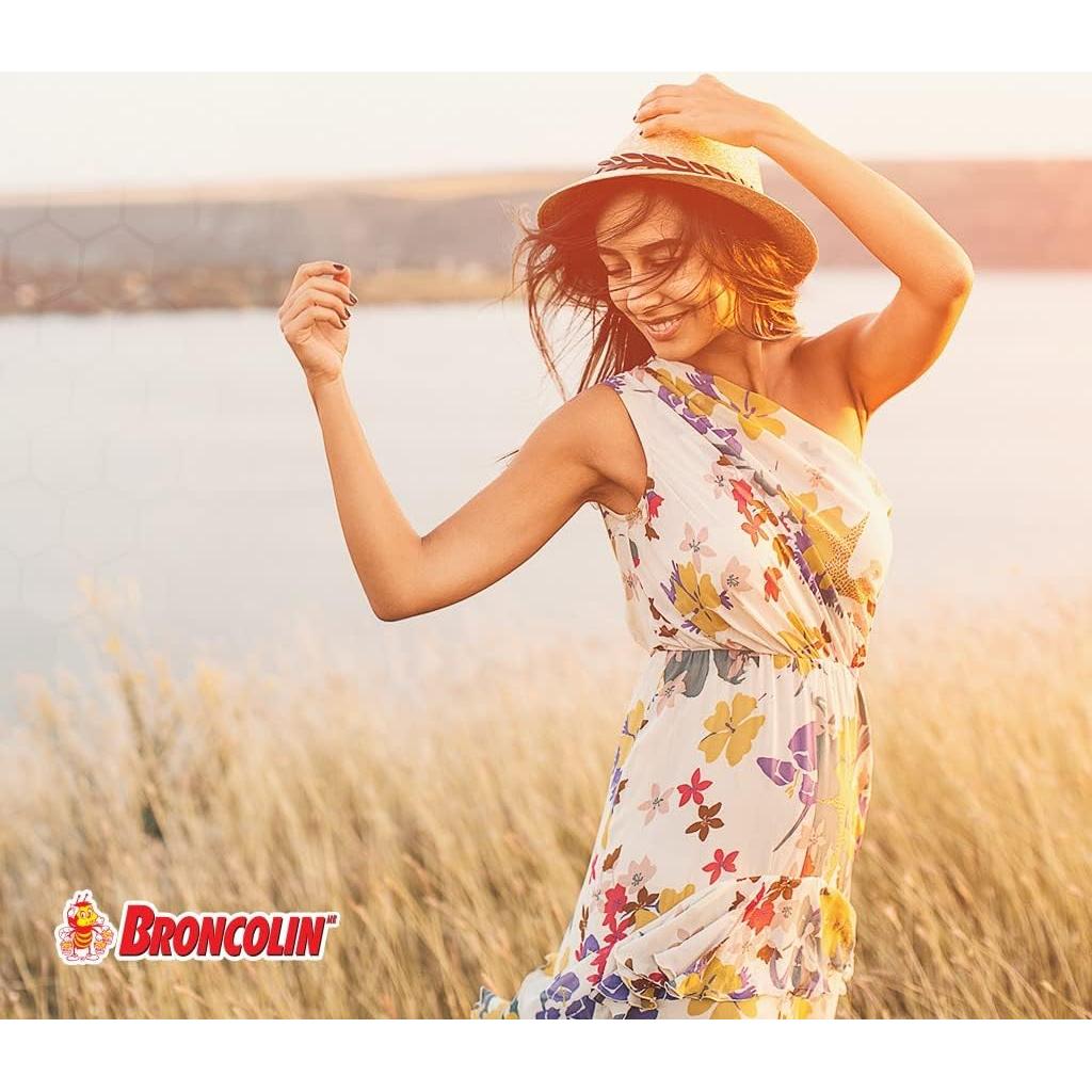 Caramelos Broncolin Sin Azúcar con Eucalipto y Equinácea - 32 Unidades