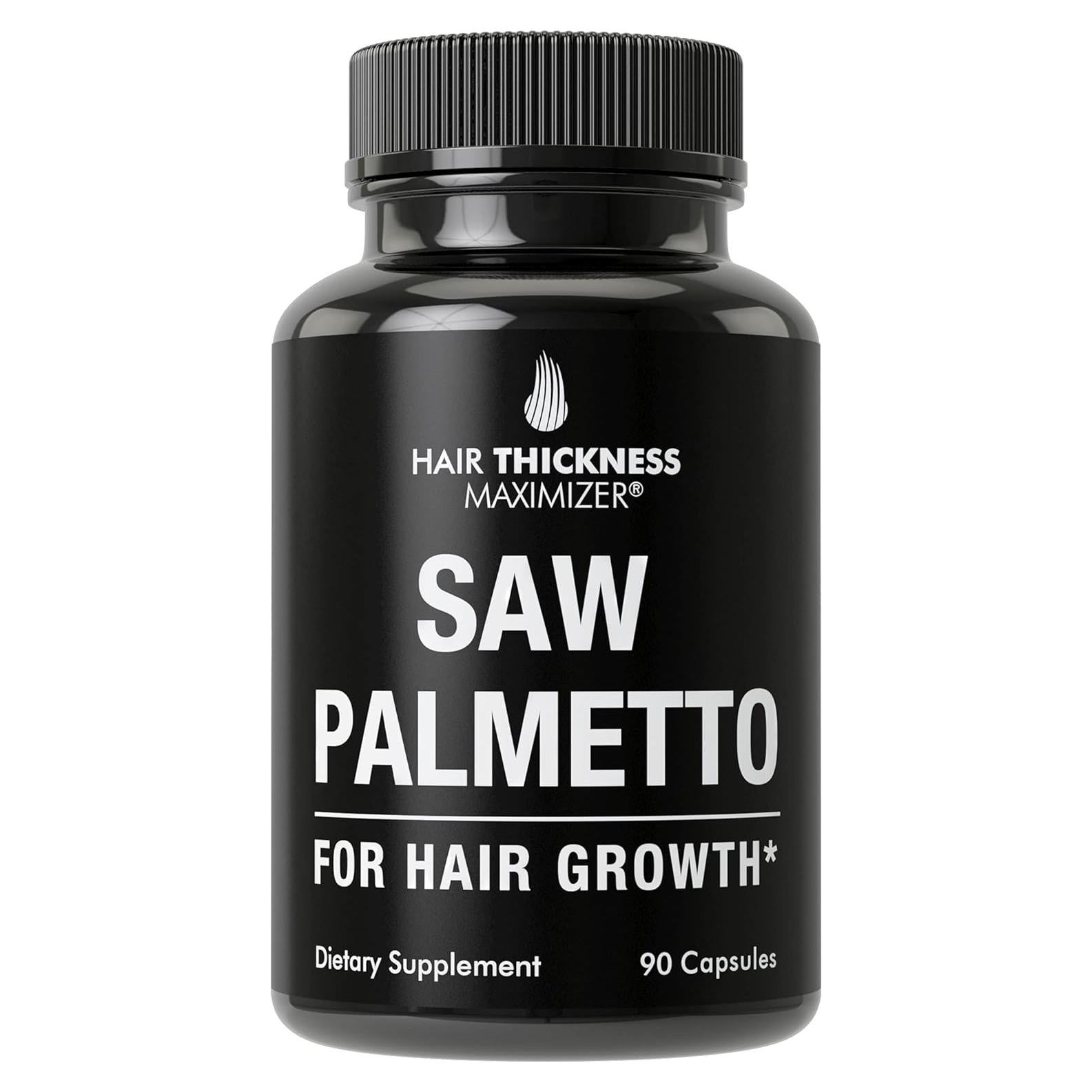 Suplemento de Saw Palmetto Hair Thickness Maximizer 1200mg