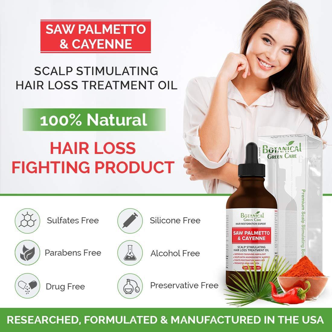 Sérum Capilar Saw Palmetto y Cayena 209g - Crecimiento Cabello