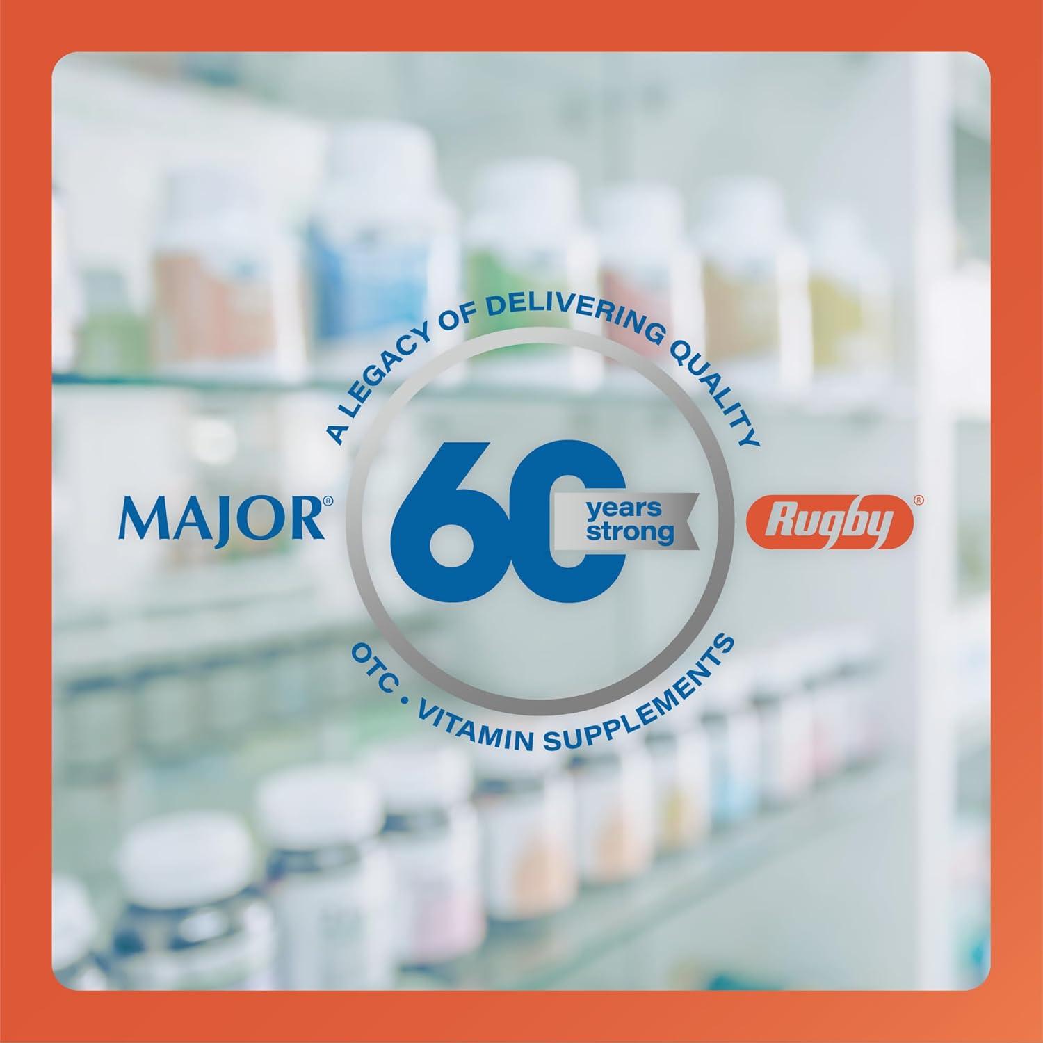 Suplemento de Niacina 500mg Rugby - 1000 Tabletas