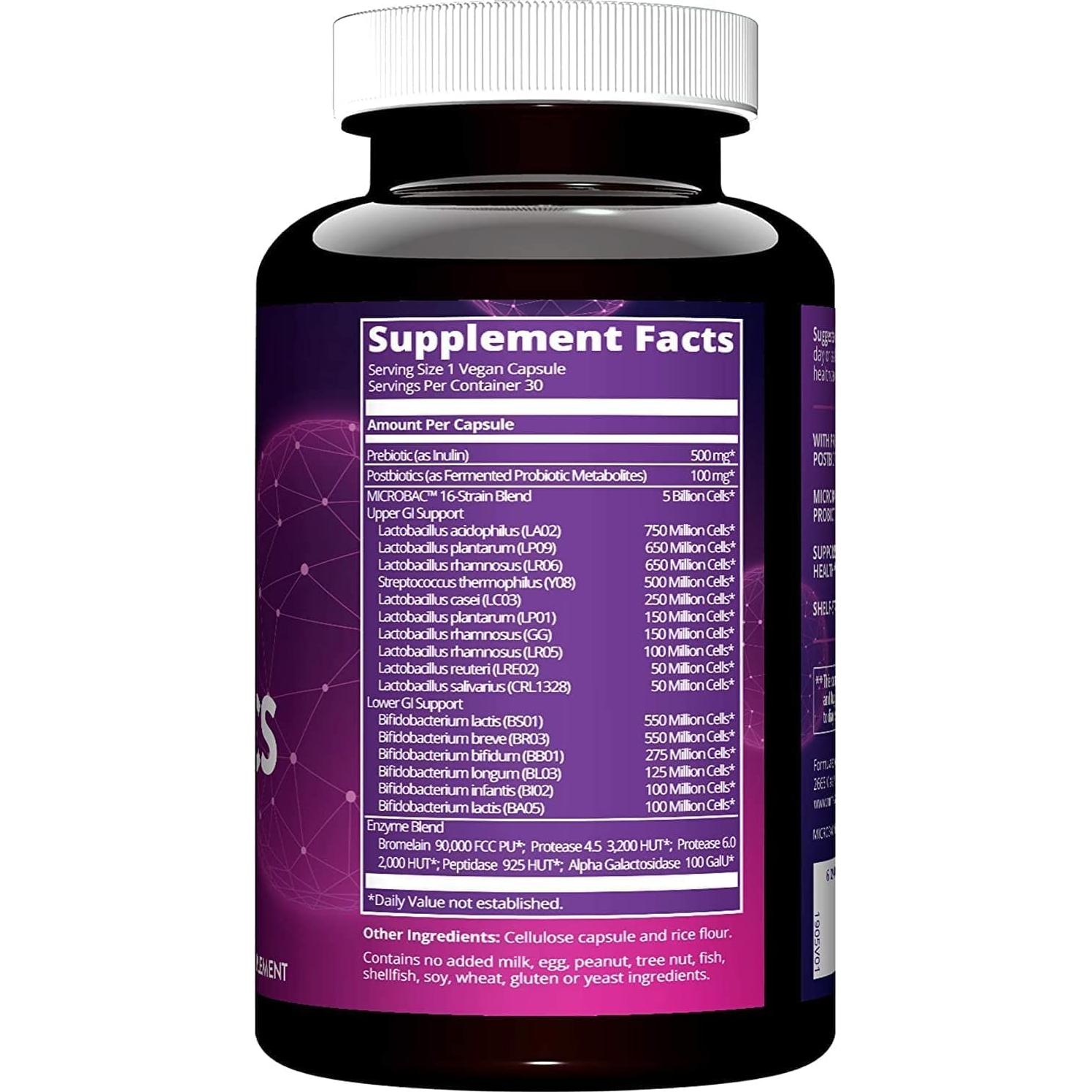 Probioticos Diarios MRM Nutrition 30 Porciones 5 Mil Millones