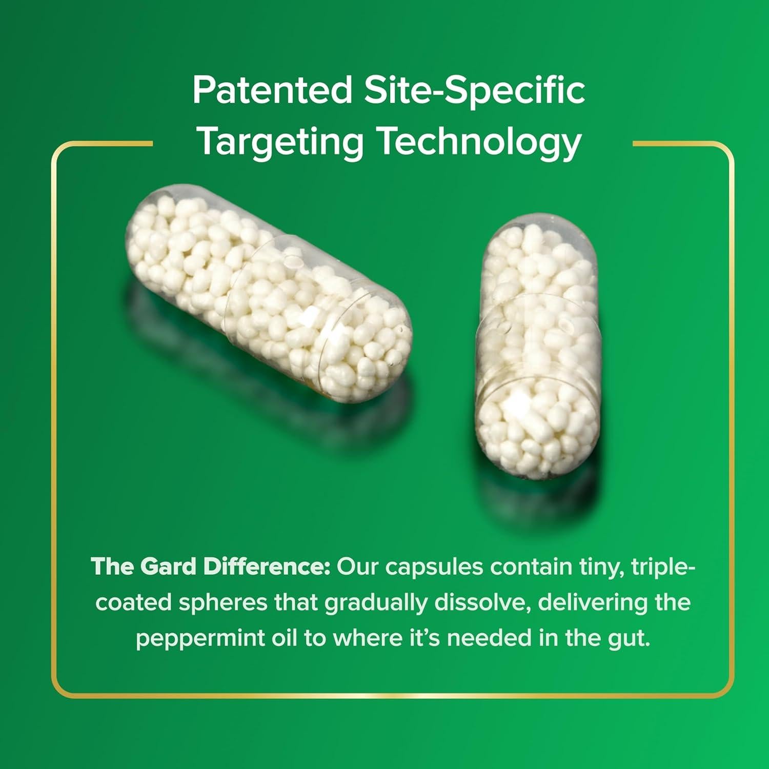Suplemento Digestivo IBgard - 12 Cápsulas de Aceite de Menta