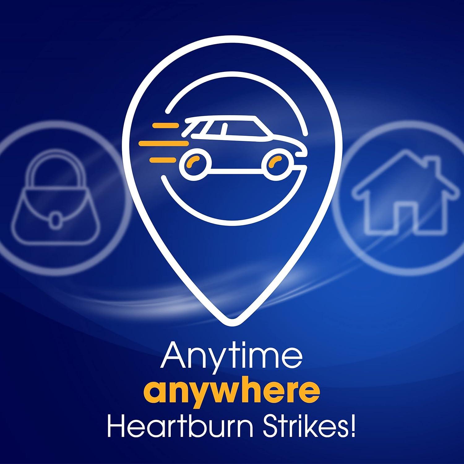 Tabletas masticables TUMS Ultra Strength Menta - 72 unidades