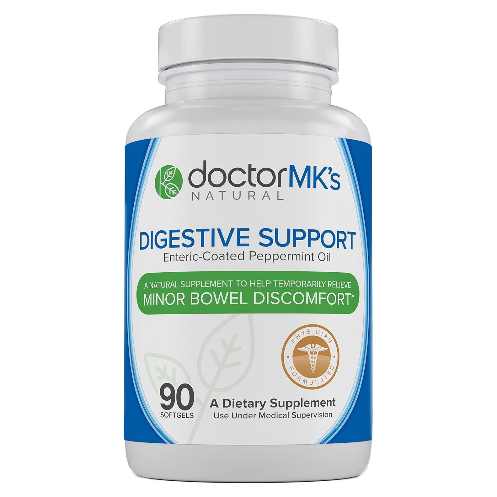 Suplemento Alivio SII Doctor MK's - 90 Cápsulas Aceite de Menta