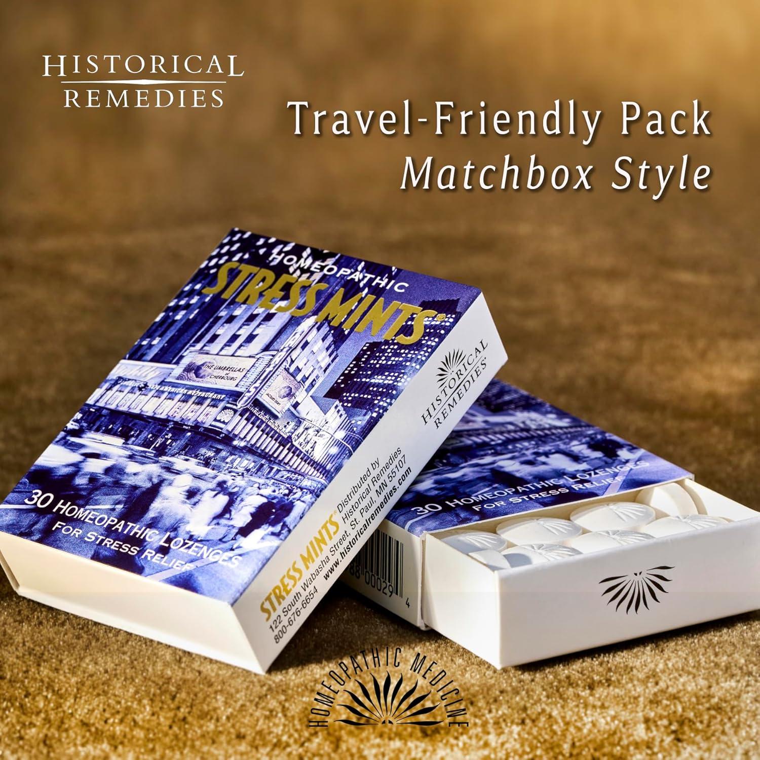 Mentas para el Estrés Homeopáticas 30 Pastillas Veganas