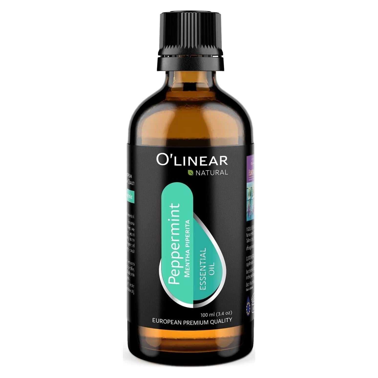 Aceite Esencial de Menta O'linear 100% Puro 100ml