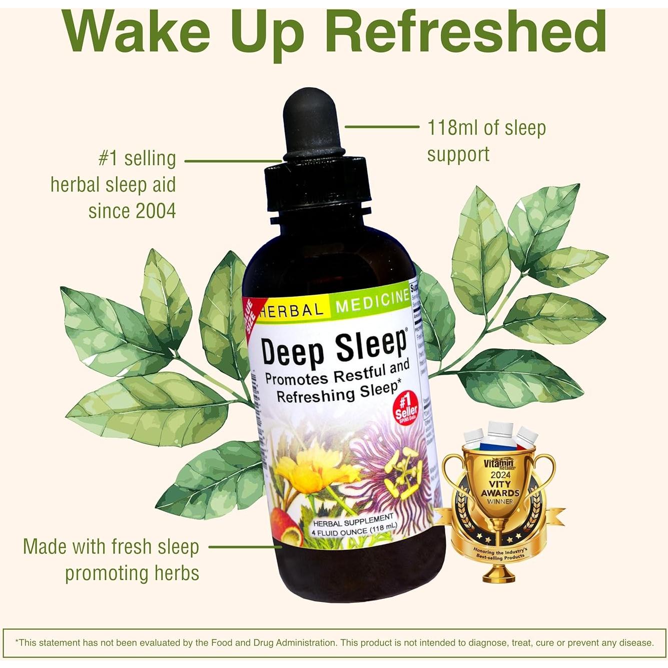 Extracto Líquido Sueño Profundo Herbs Etc. 118 ml - Suplemento Herbal